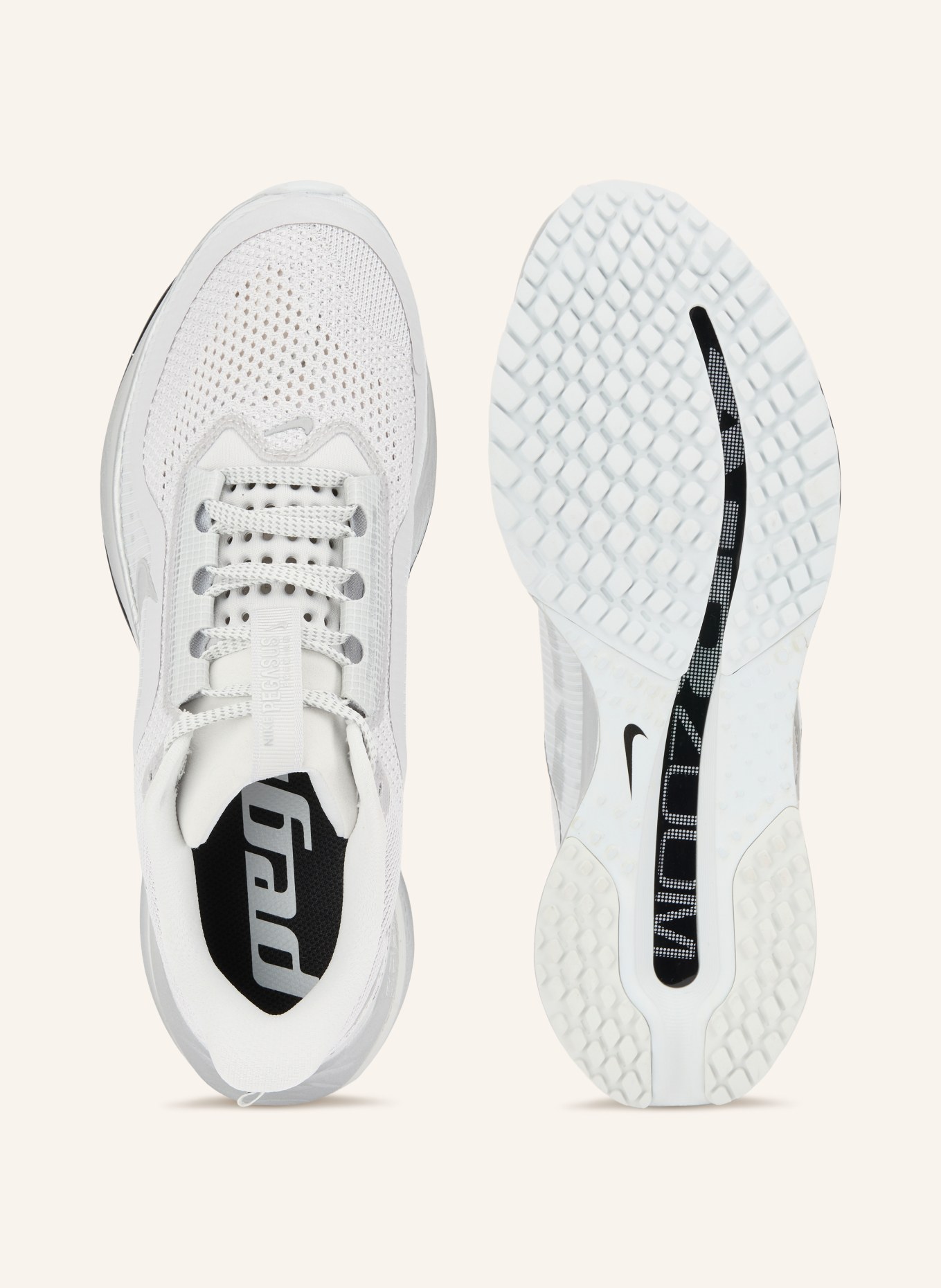 Nike Chaussures de course PEGASUS PREMIUM: GRIS CLAIR