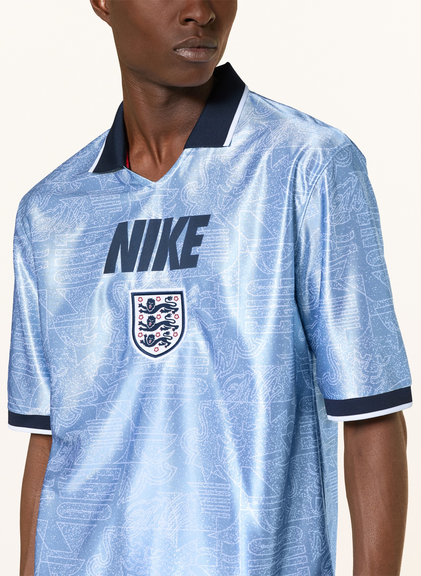 Nike Jersey ENGLAND ENERGY: LIGHT BLUE / DARK BLUE / WHITE