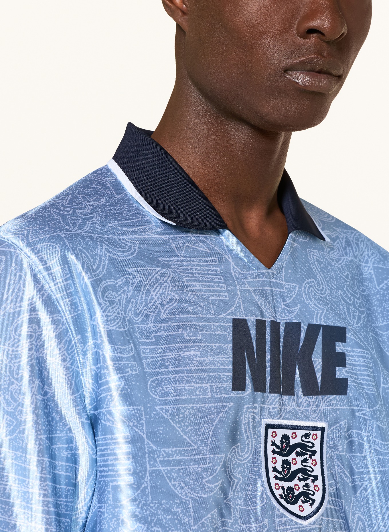 Nike Jersey ENGLAND ENERGY: LIGHT BLUE / DARK BLUE / WHITE