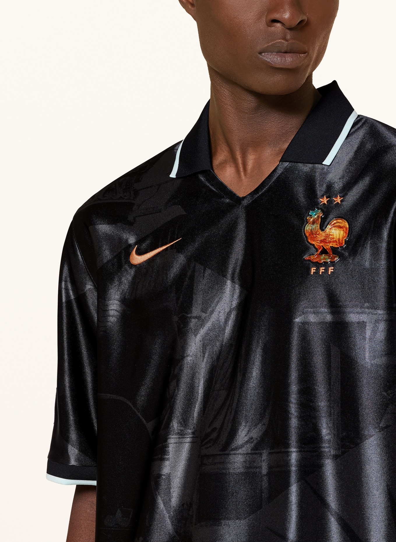 Nike FFF ENERGY Jersey: BLACK / BROWN / DARK GRAY