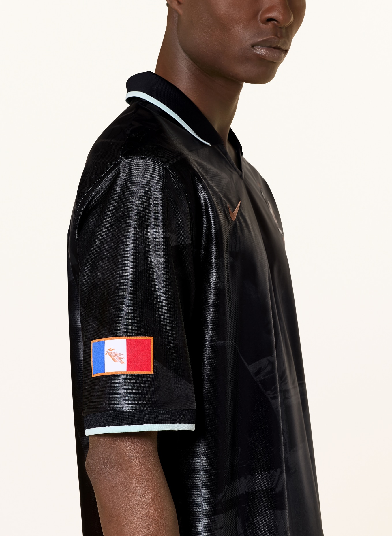 Nike FFF ENERGY Jersey: BLACK / BROWN / DARK GRAY