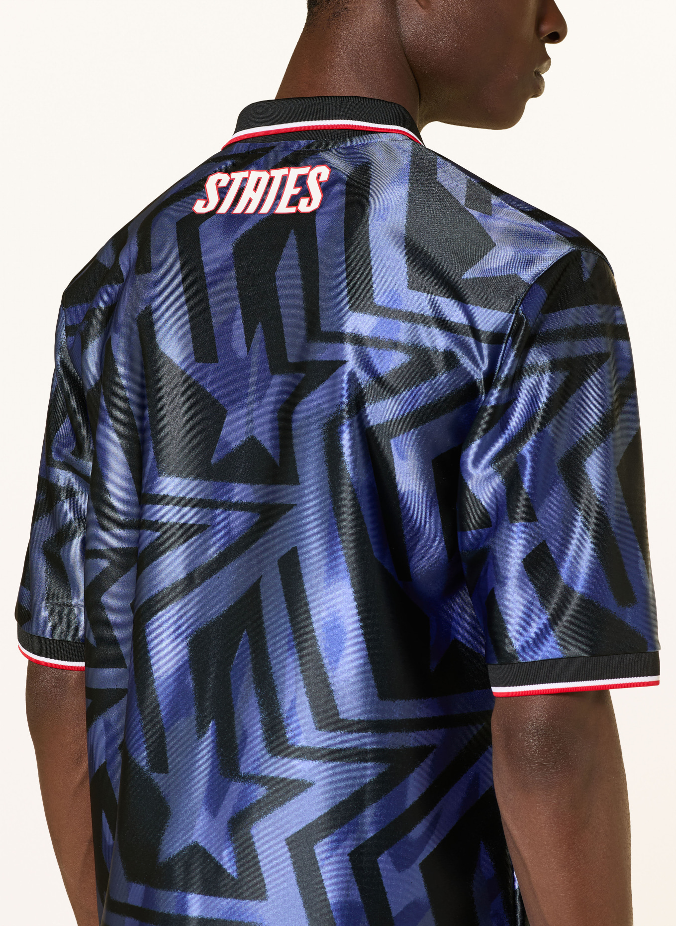 Nike USMNT ENERGY Jersey: DARK BLUE / RED / BLACK