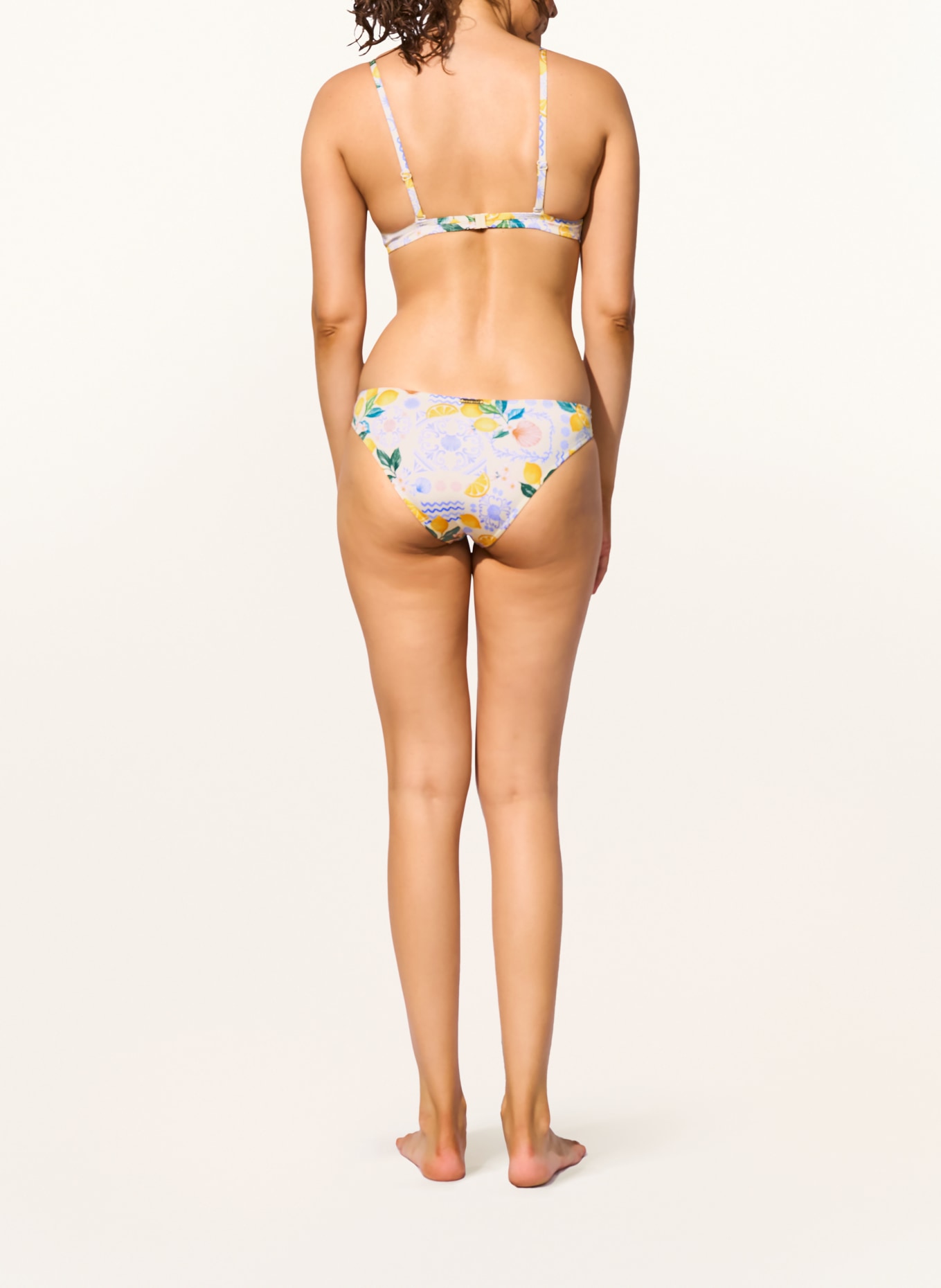 watercult Basic Bikini Bottoms DOLCE LEMON: BLUE / YELLOW / GREEN