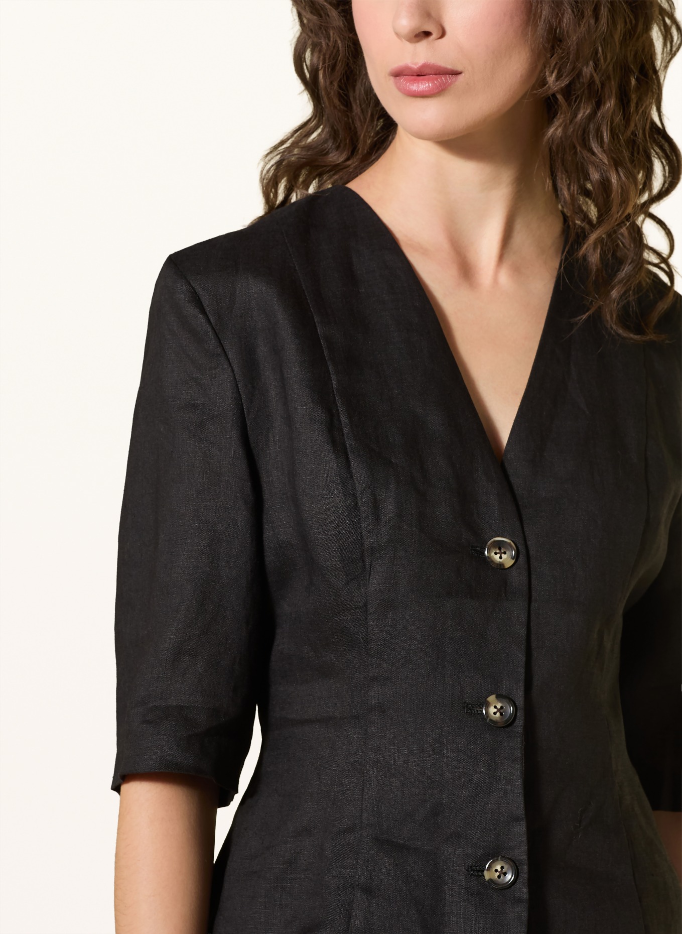 Stylein Linen blouse: BLACK
