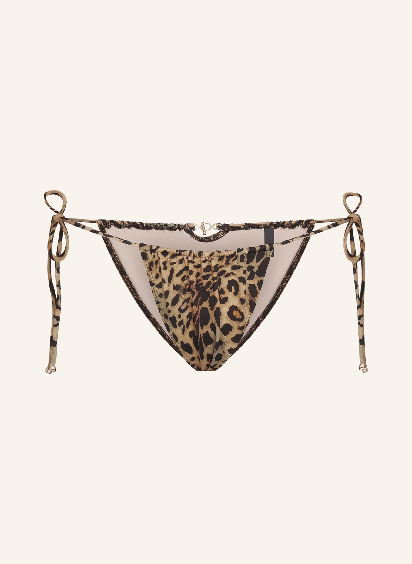 SKIMS Bas de bikini triangle MICRO HARDWARE: CSKP CHEETAH SKIN PRINT