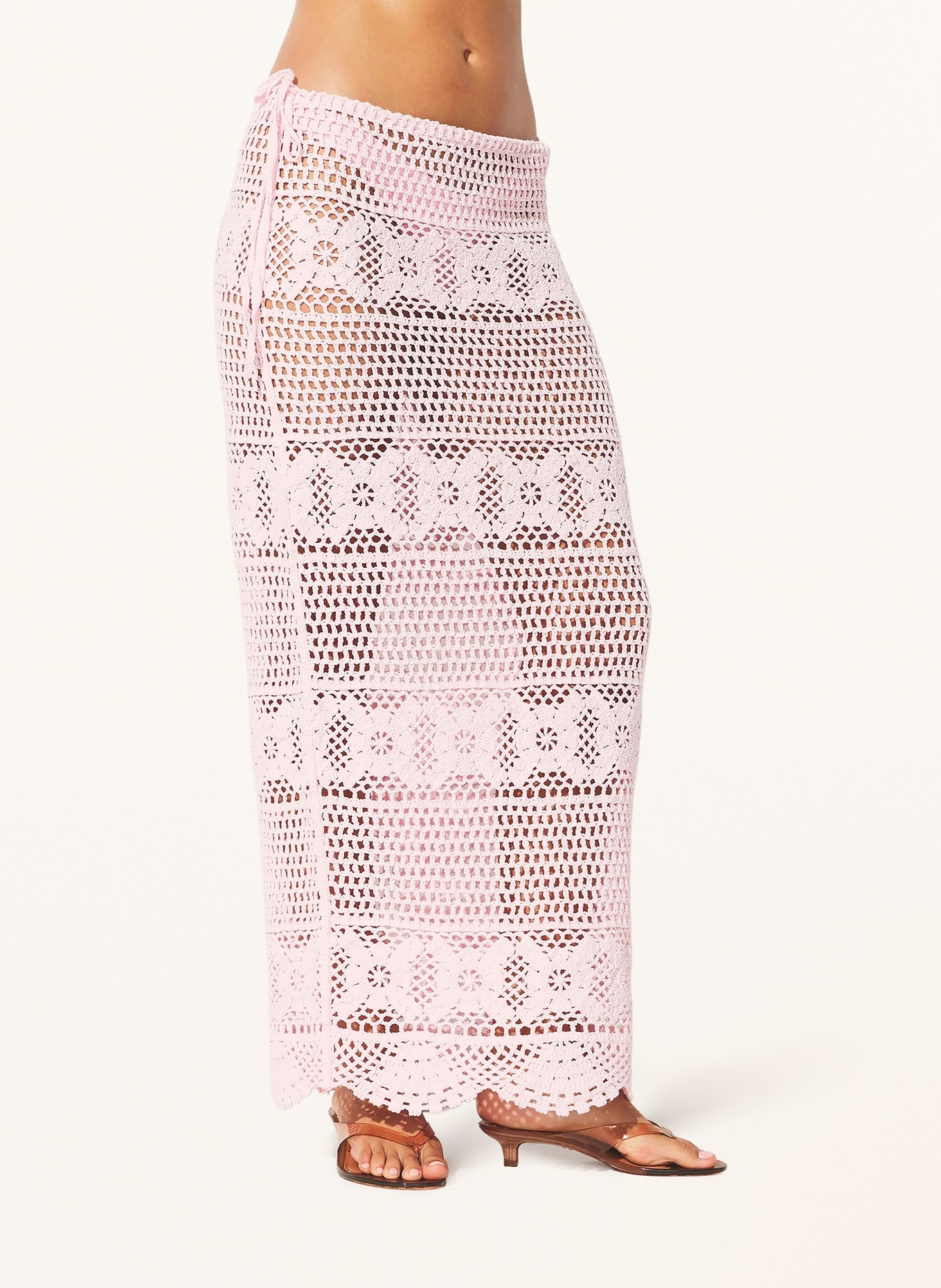 SKIMS Jupes CROCHET COVER-UPS: CBM CHERRY BLOSSOM