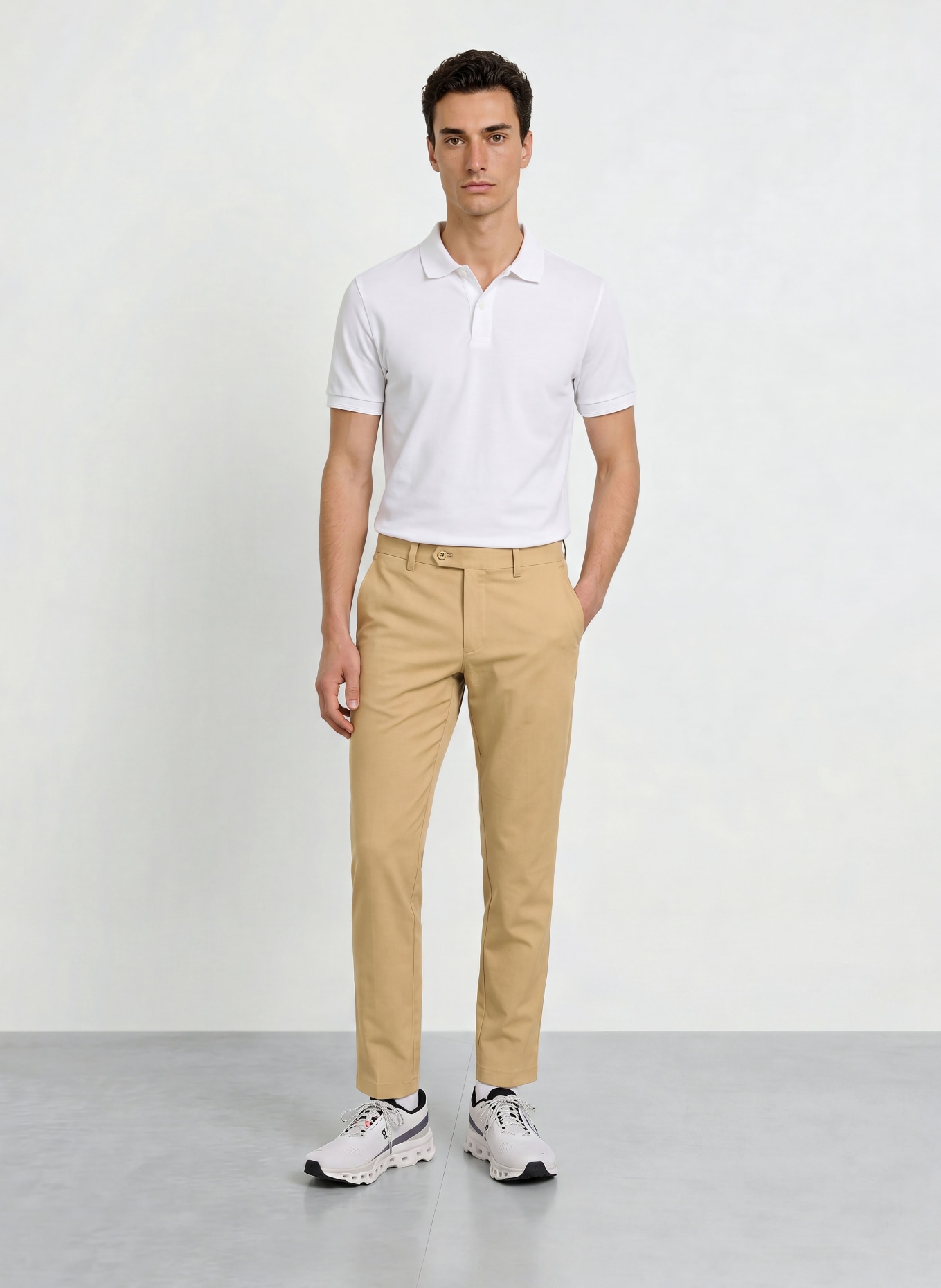 J.LINDEBERG Golfhose: BEIGE