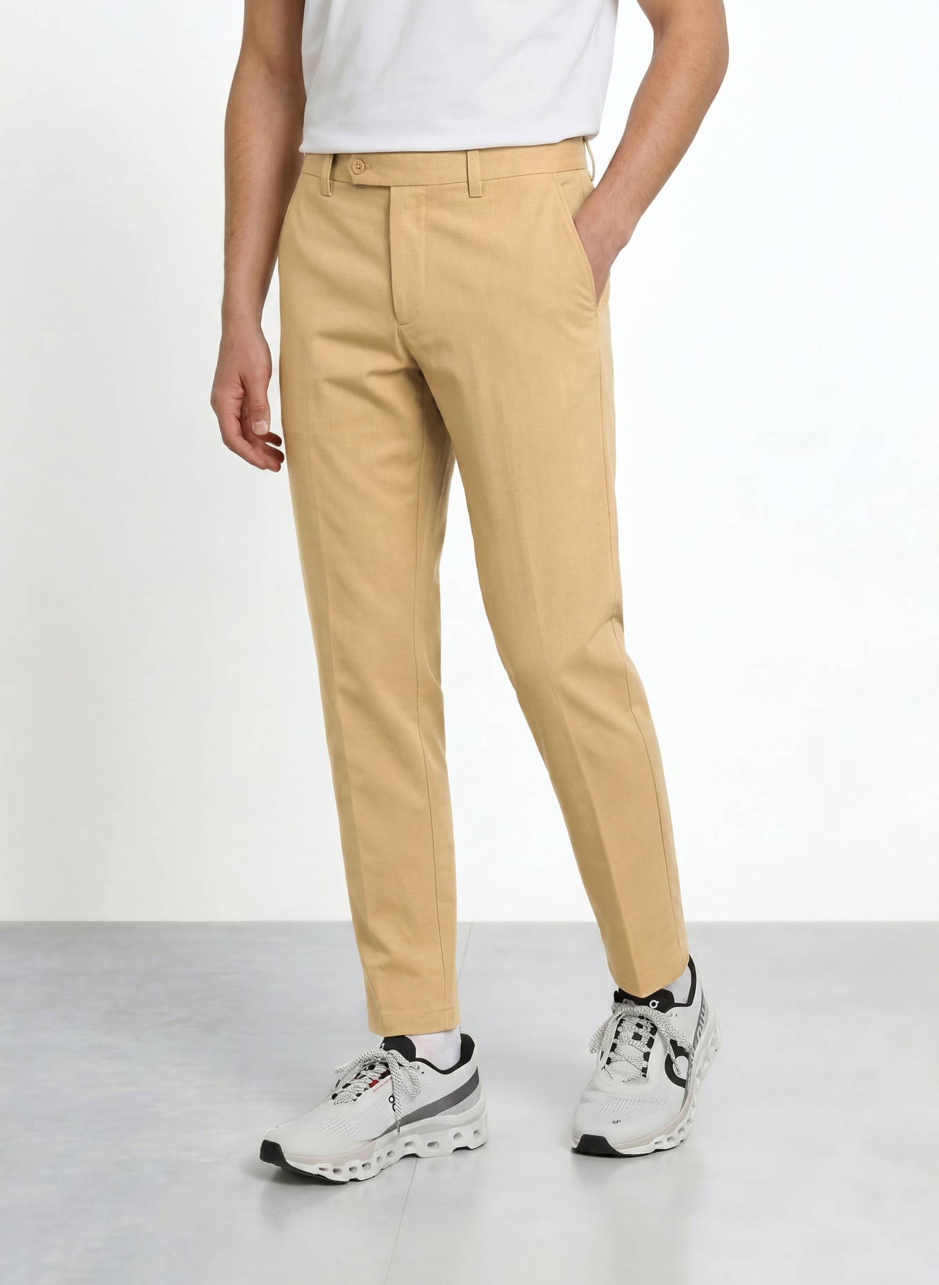 J.LINDEBERG Golfhose: BEIGE