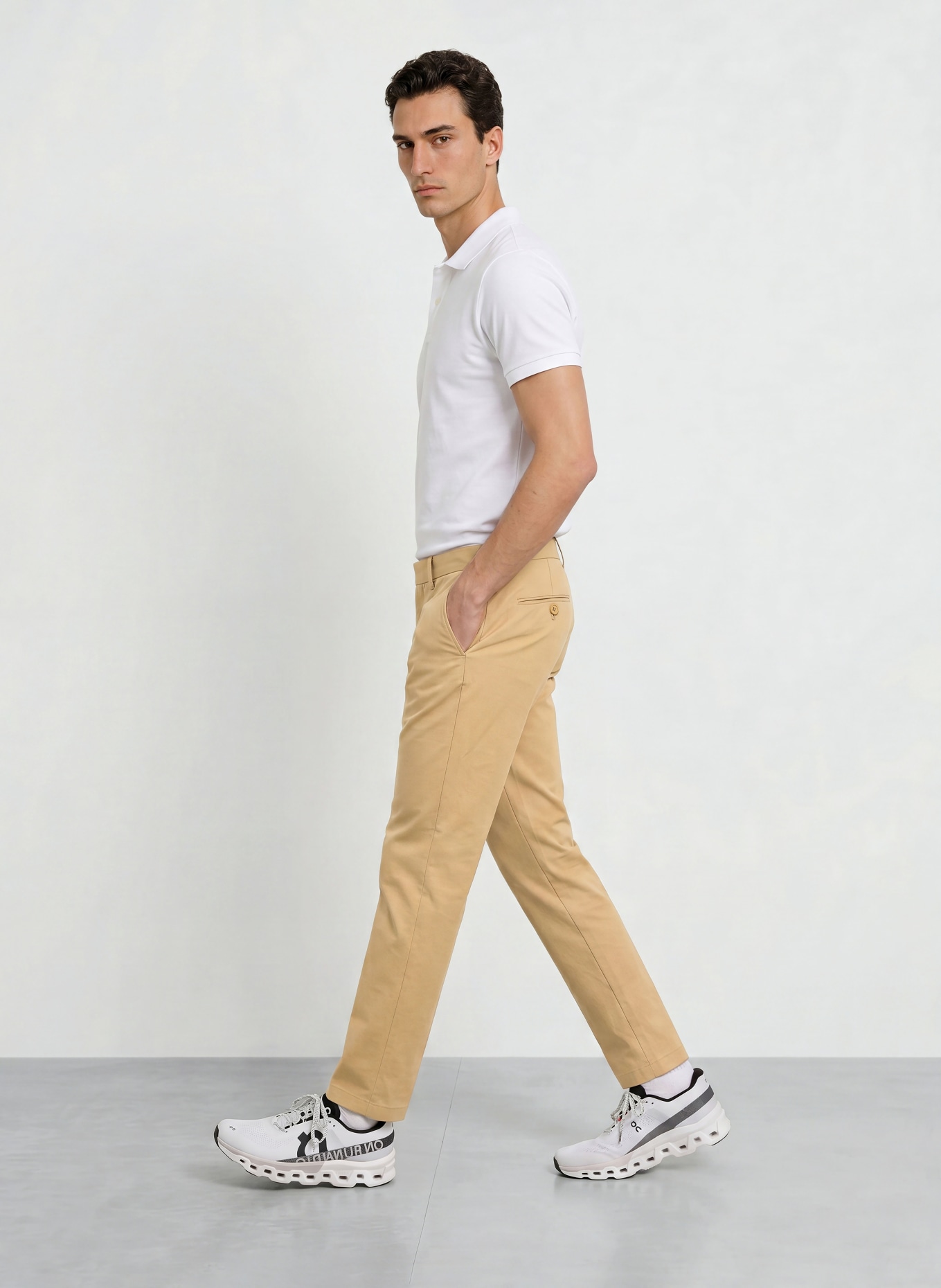J.LINDEBERG Golfhose: BEIGE