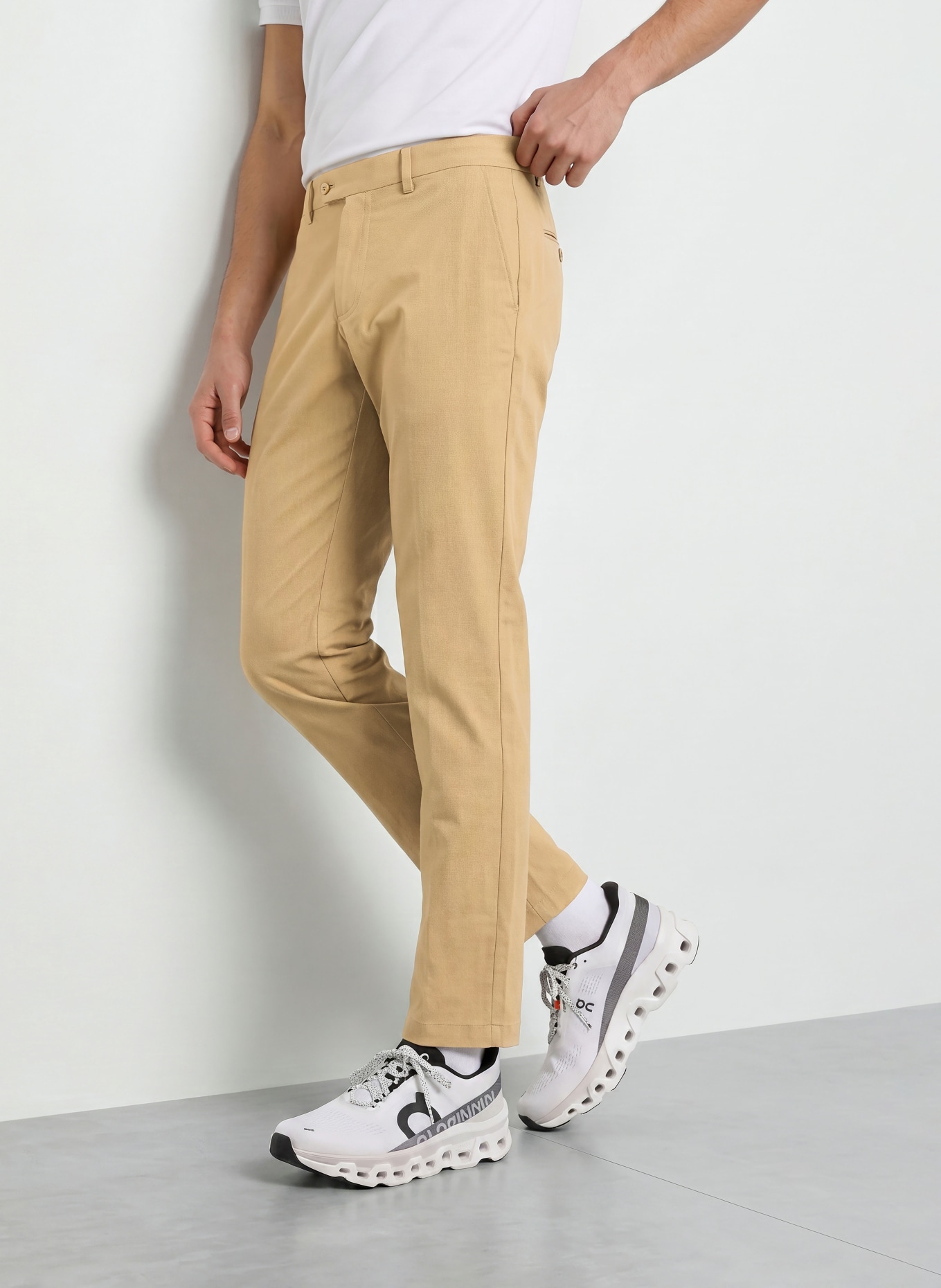 J.LINDEBERG Golfhose: BEIGE