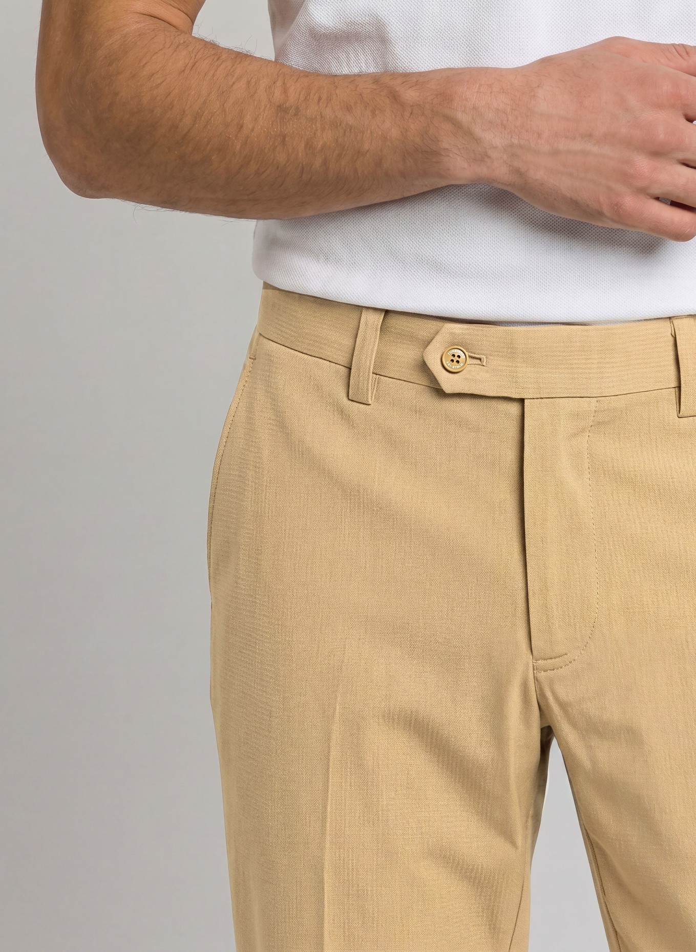 J.LINDEBERG Golfhose: BEIGE