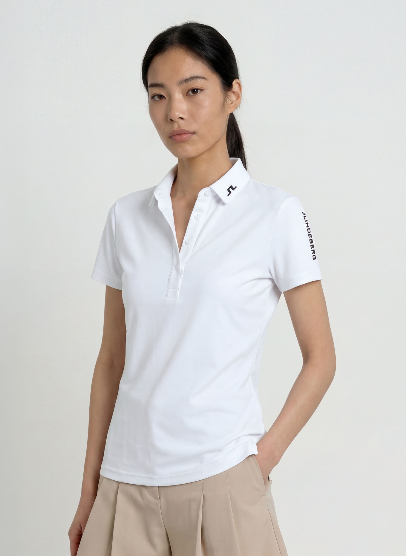 J.LINDEBERG Polo technique: BLANC