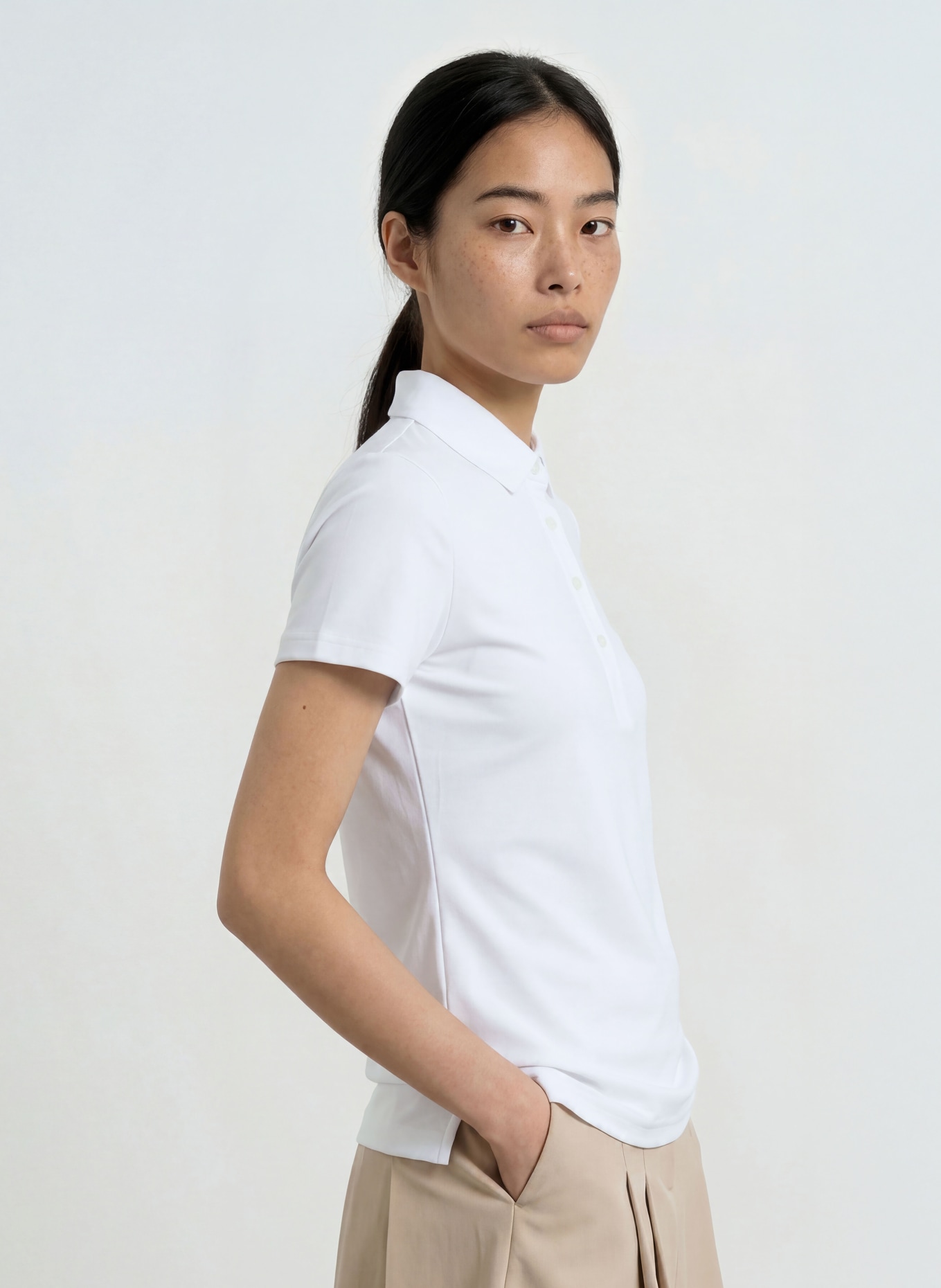 J.LINDEBERG Polo technique: BLANC