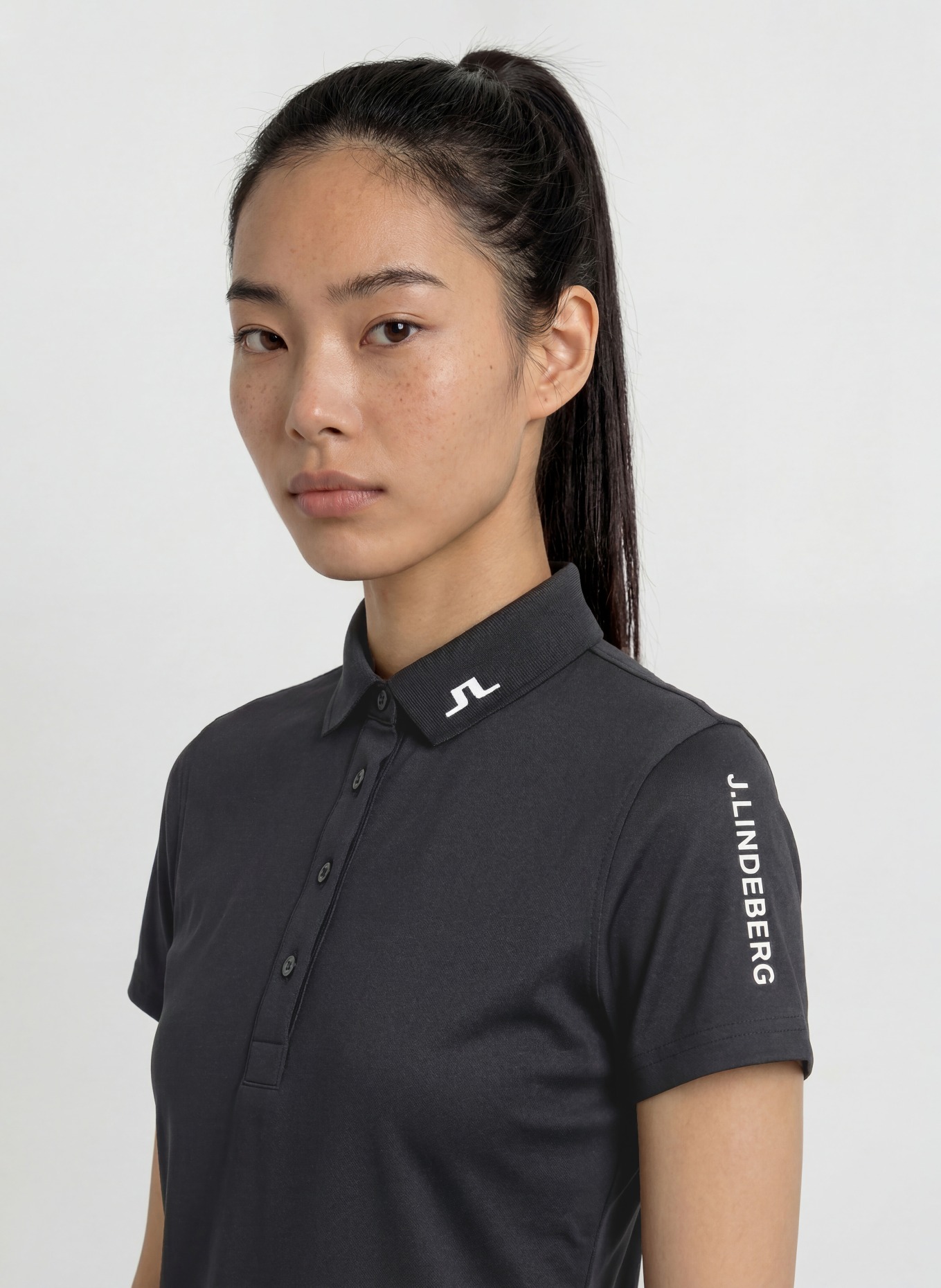 J.LINDEBERG Polo technique: NOIR