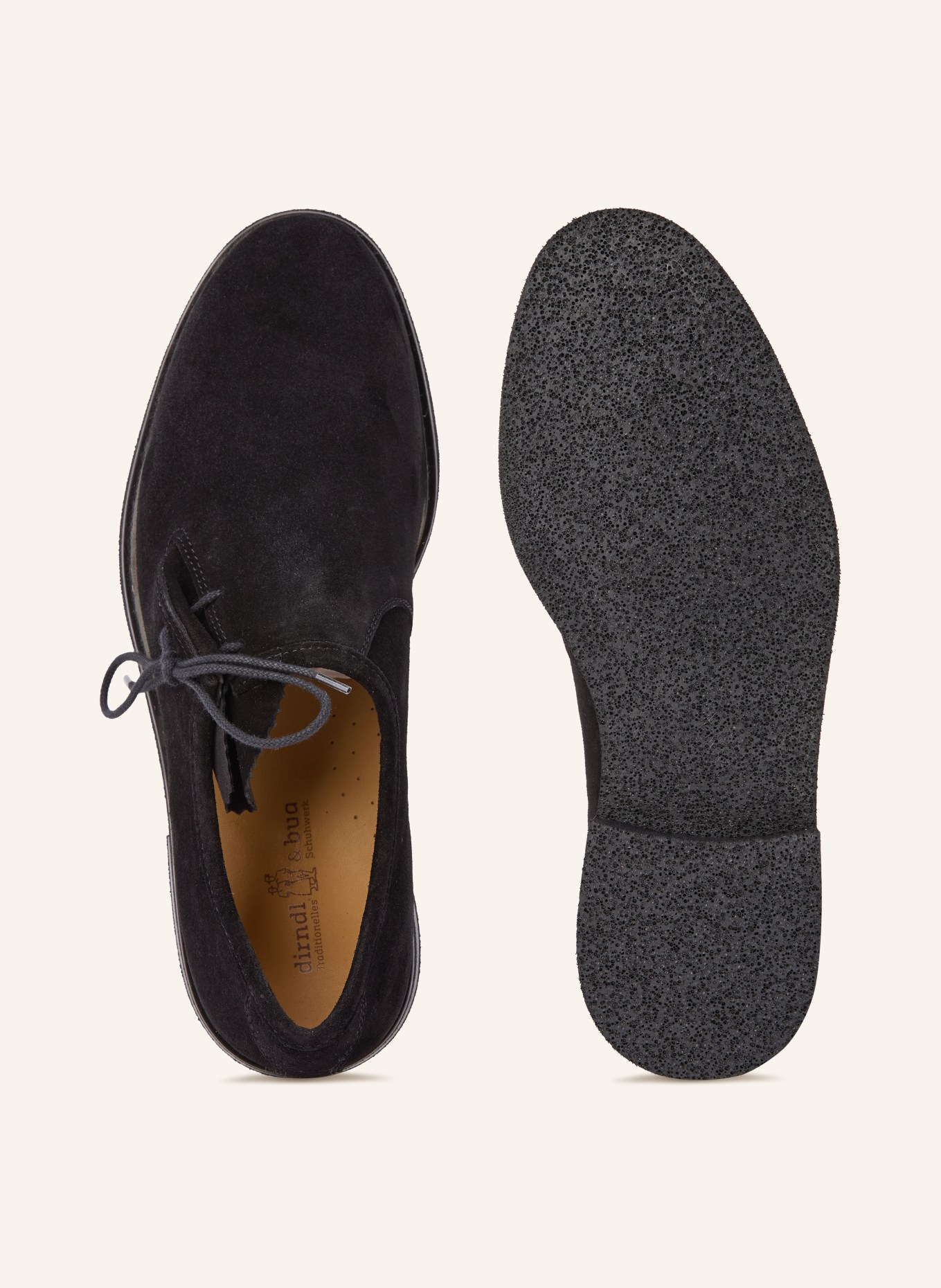 Dirndl & Bua Traditional Bavarian shoes: BLACK