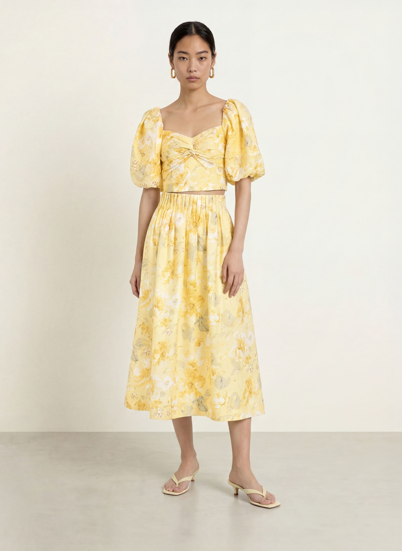 Y.A.S. Skirt: YELLOW / LIGHT YELLOW / LIGHT GREEN
