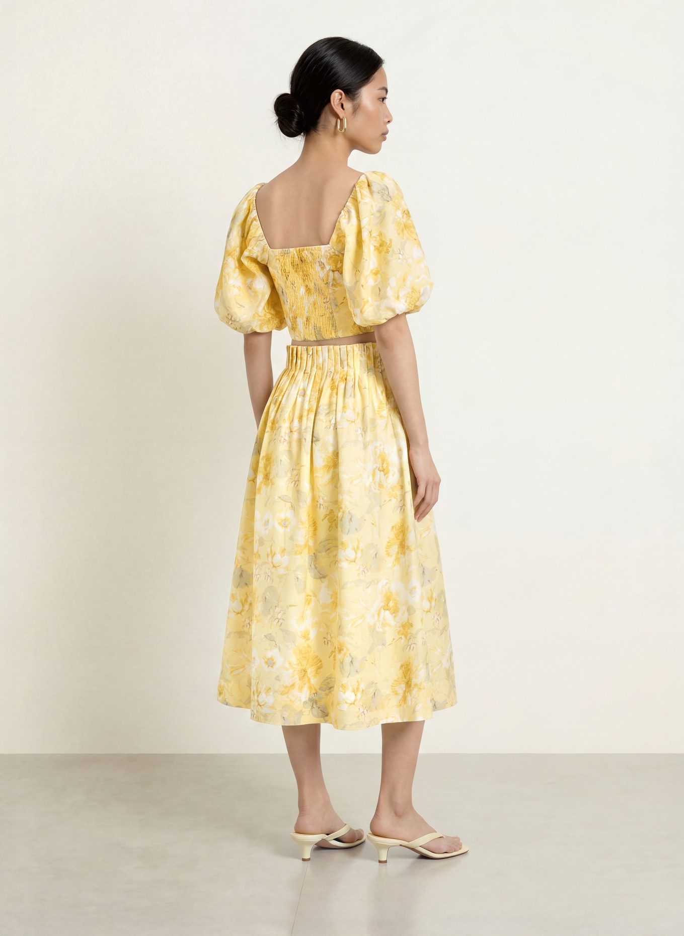 Y.A.S. Skirt: YELLOW / LIGHT YELLOW / LIGHT GREEN