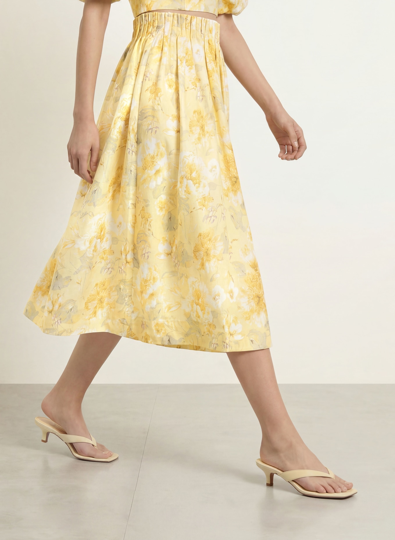 Y.A.S. Skirt: YELLOW / LIGHT YELLOW / LIGHT GREEN