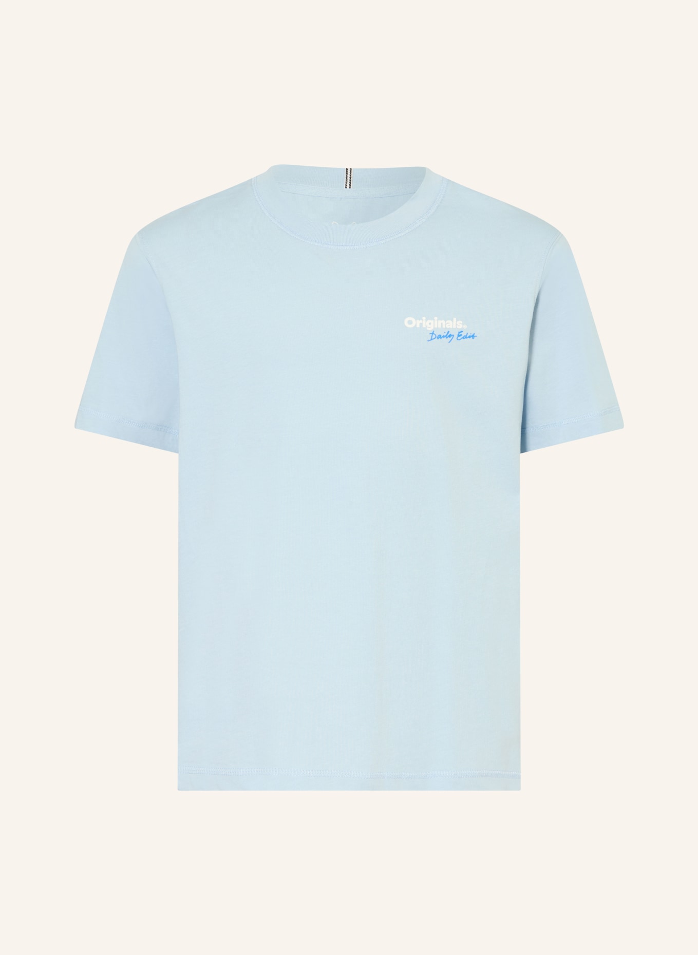 JACK&JONES T-shirt: BLEU CLAIR / BLEU / BLANC