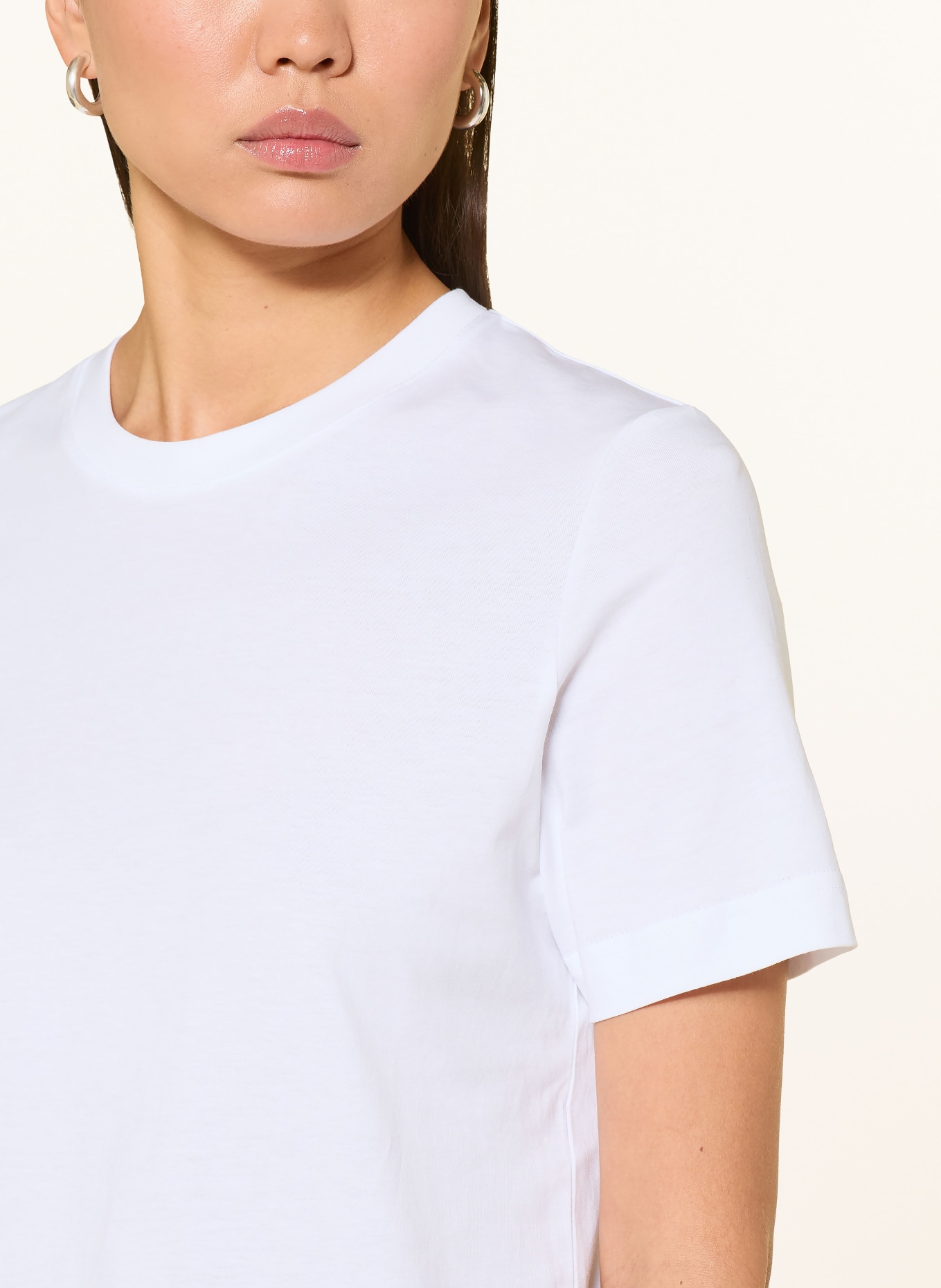 ARKET T-shirt: WHITE