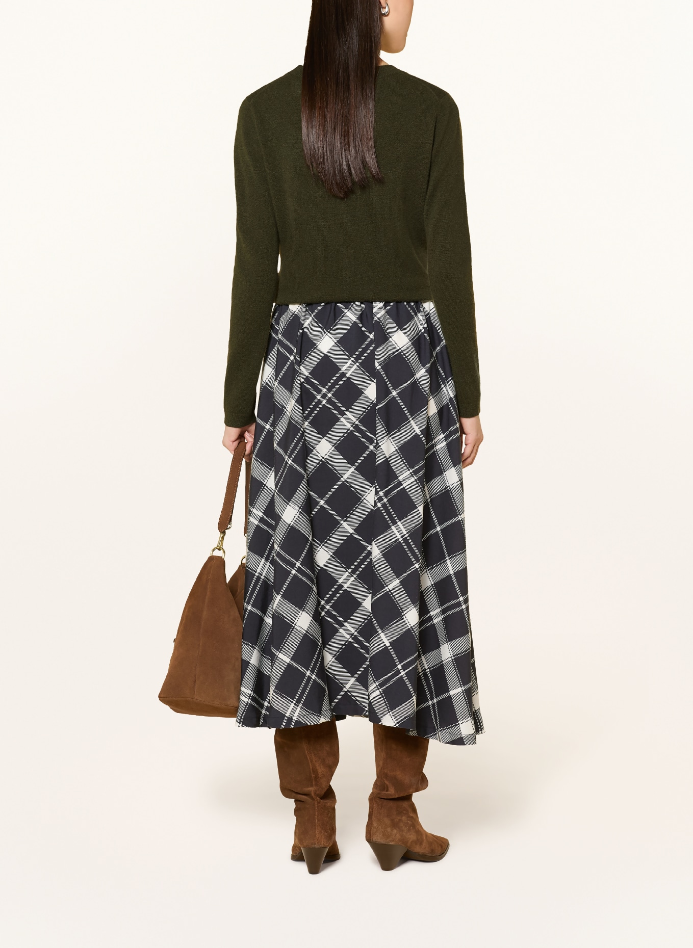 darling harbour Pull en cachemire: FOREST GREEN