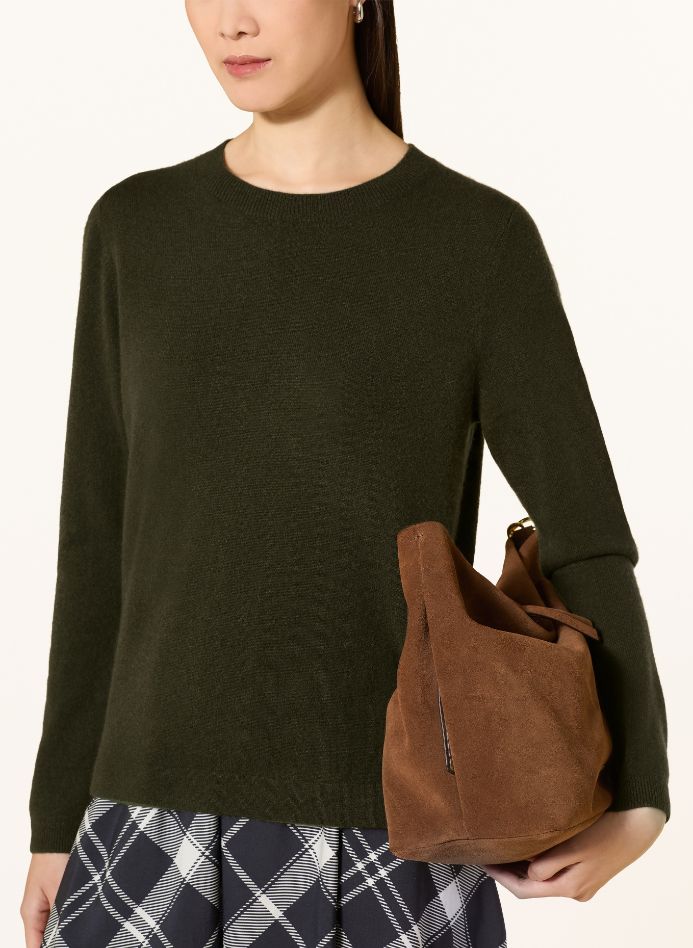darling harbour Pull en cachemire: FOREST GREEN