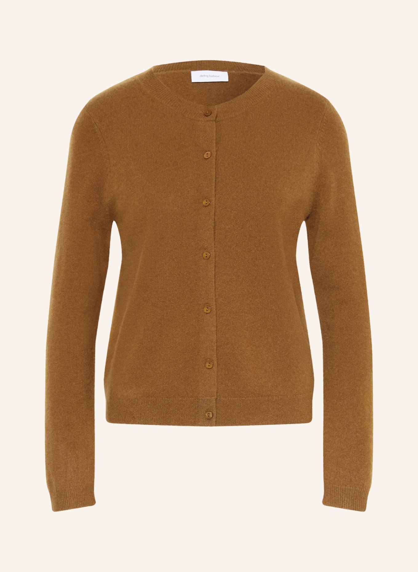 darling harbour Kardigan z kaszmiru: TOFFEE