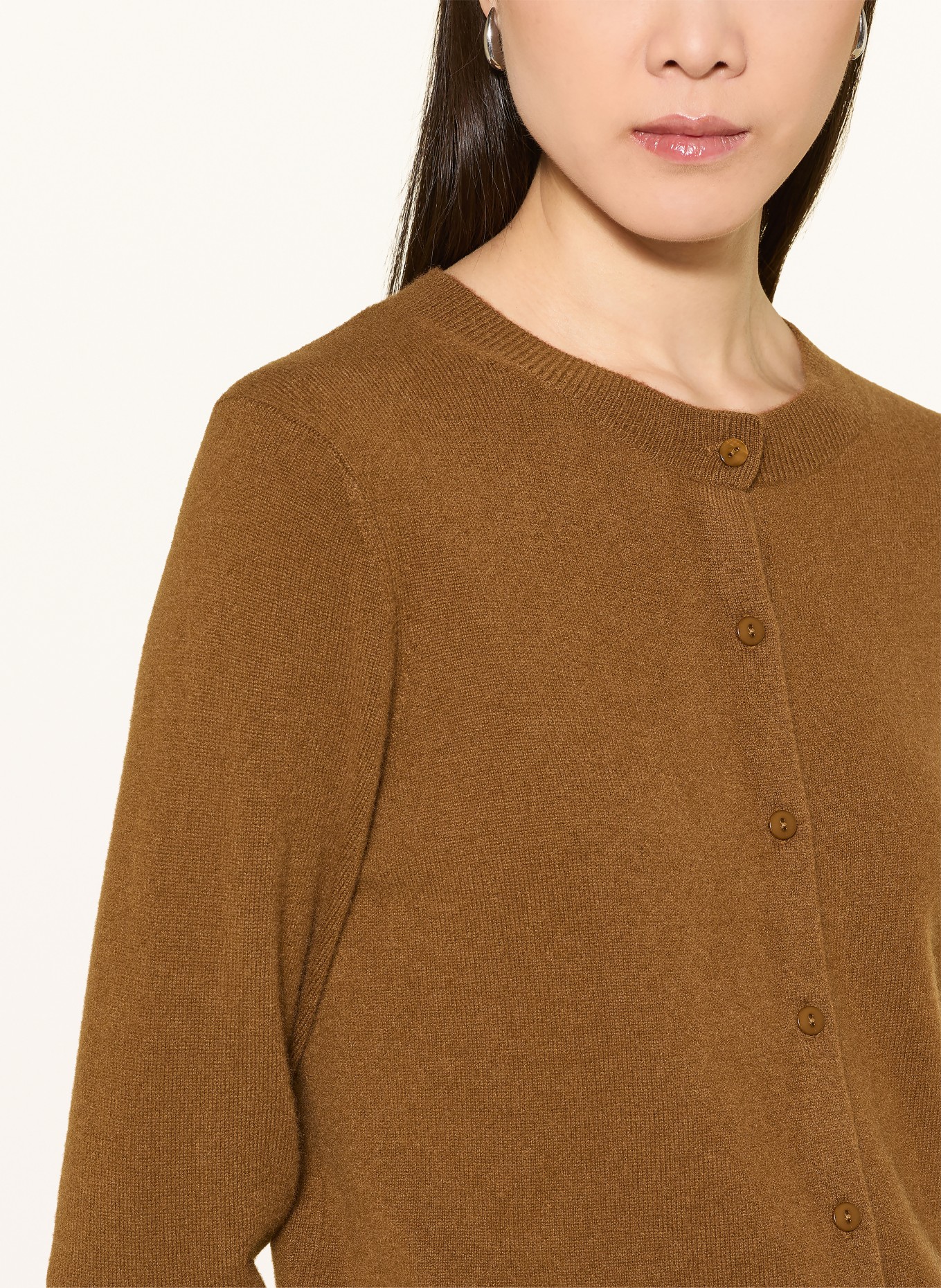 darling harbour Kardigan z kaszmiru: TOFFEE