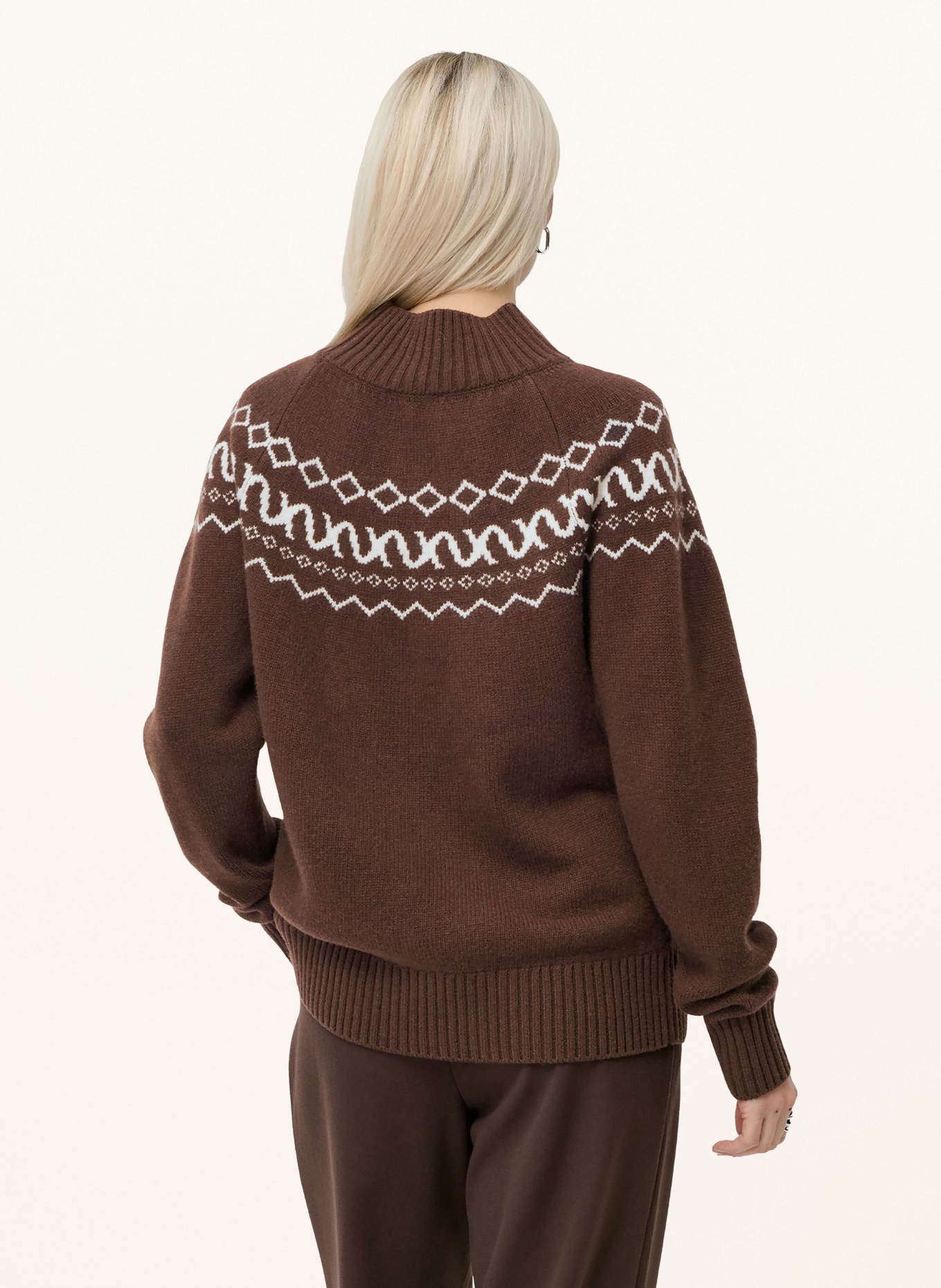 LeGer Studio Trui HELLEN: MARRON FONCÉ