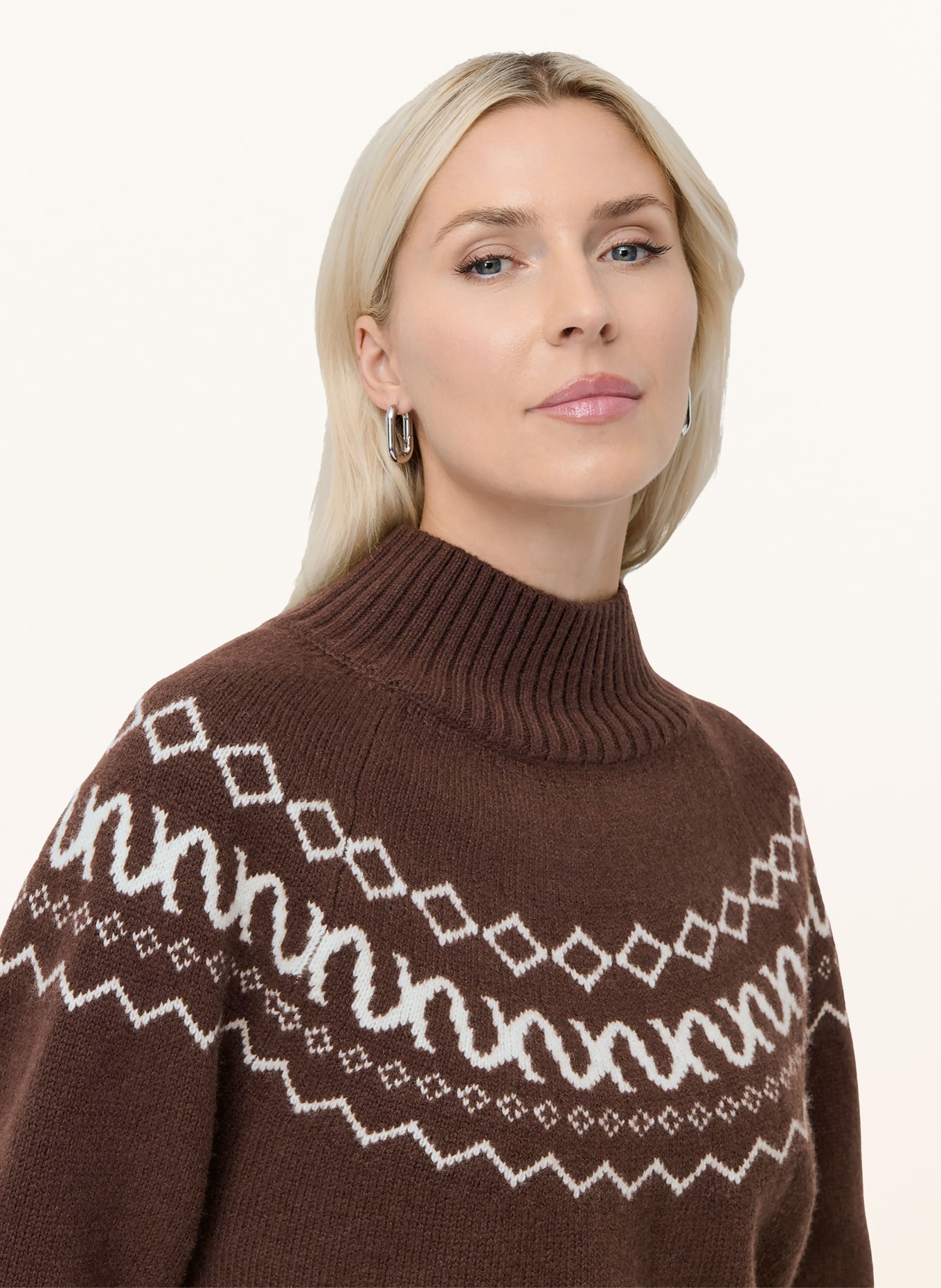 LeGer Studio Trui HELLEN: MARRON FONCÉ