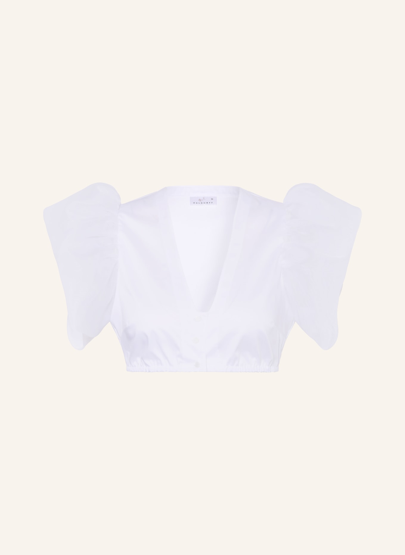 WALDORFF Blouse Dirndl: BLANC