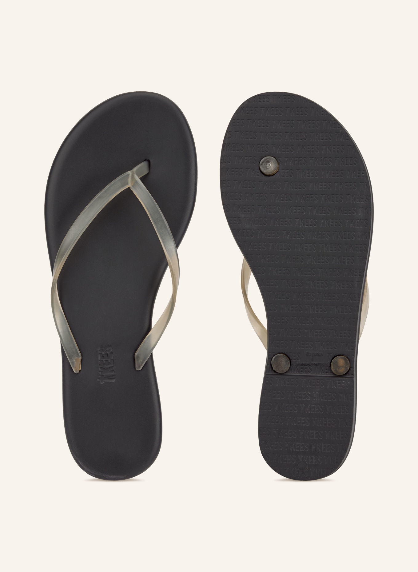 TKEES Japonki AQUA: CZARNY / JASNOCZARY