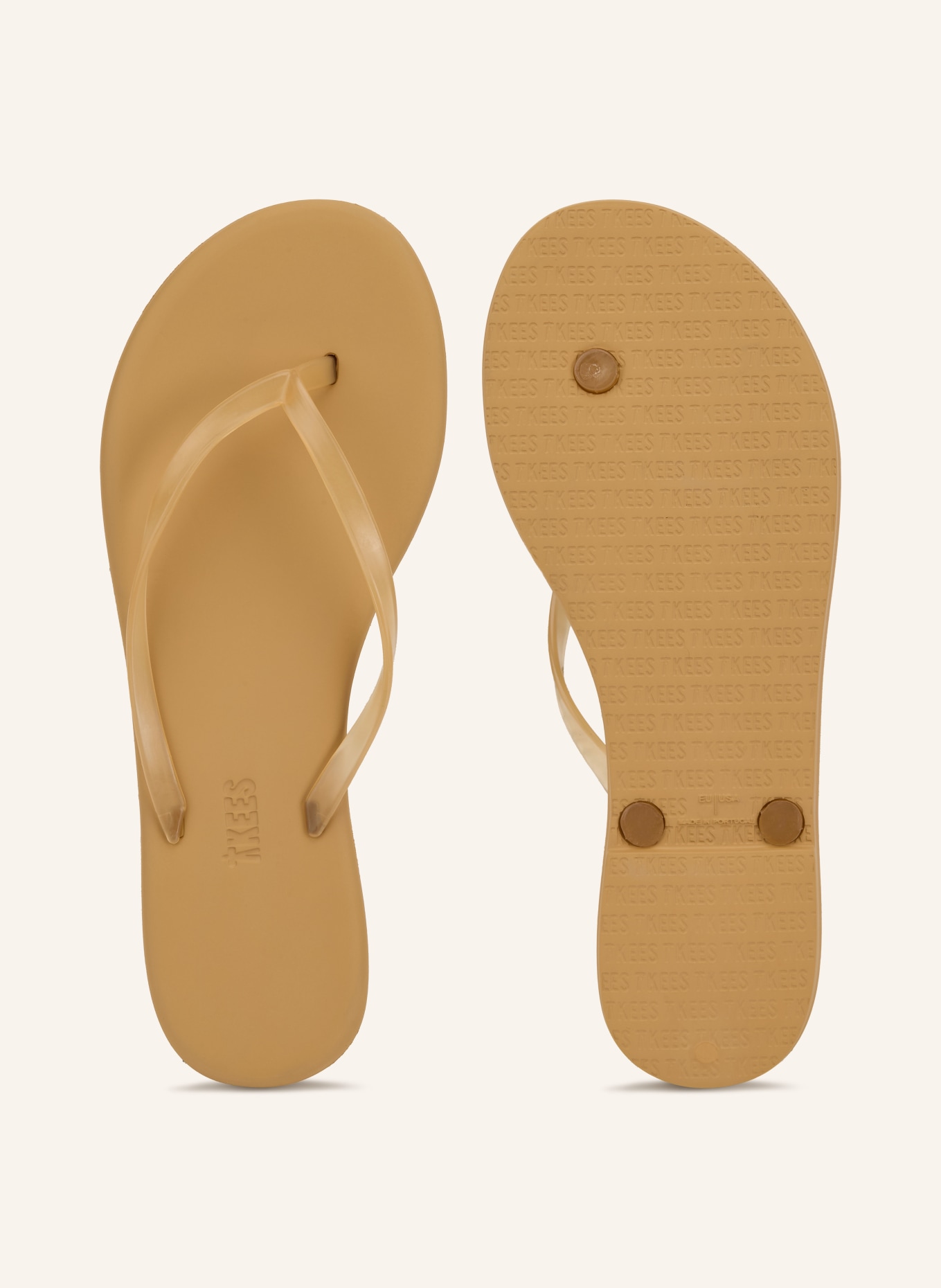 TKEES Flip-flops AQUA: BEIGE