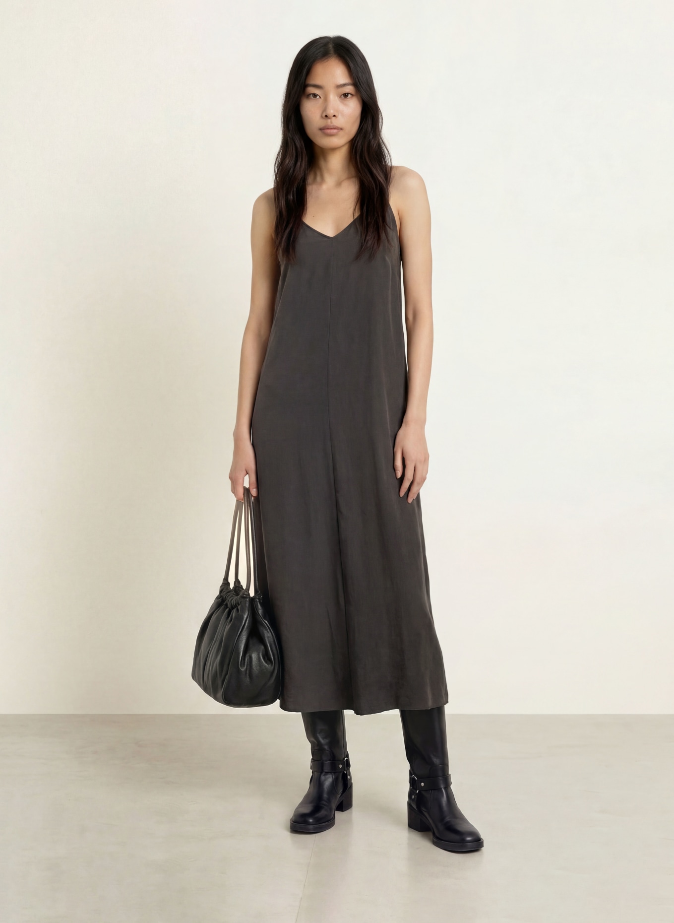 10DAYS Dress: BLACK