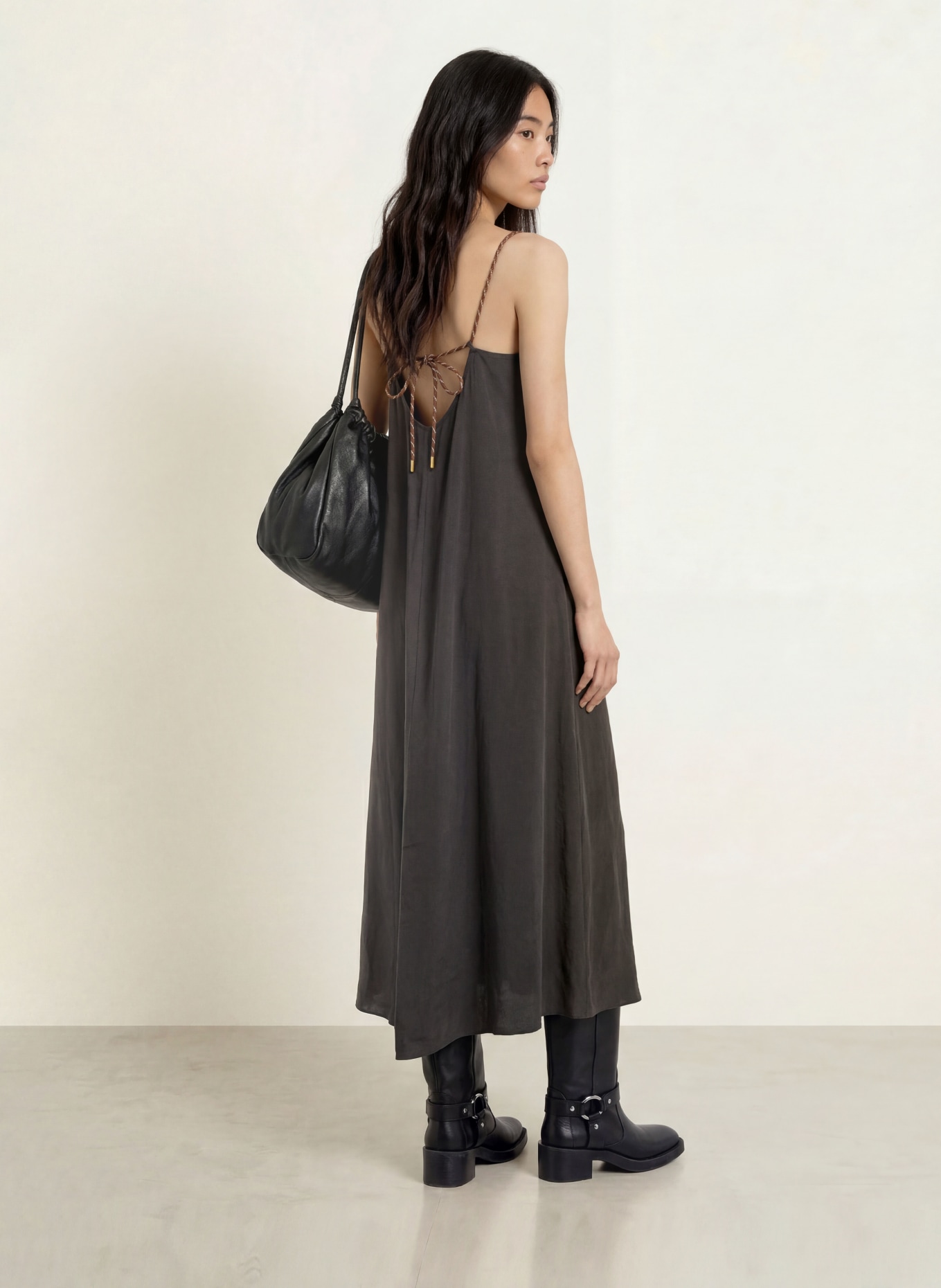 10DAYS Dress: BLACK