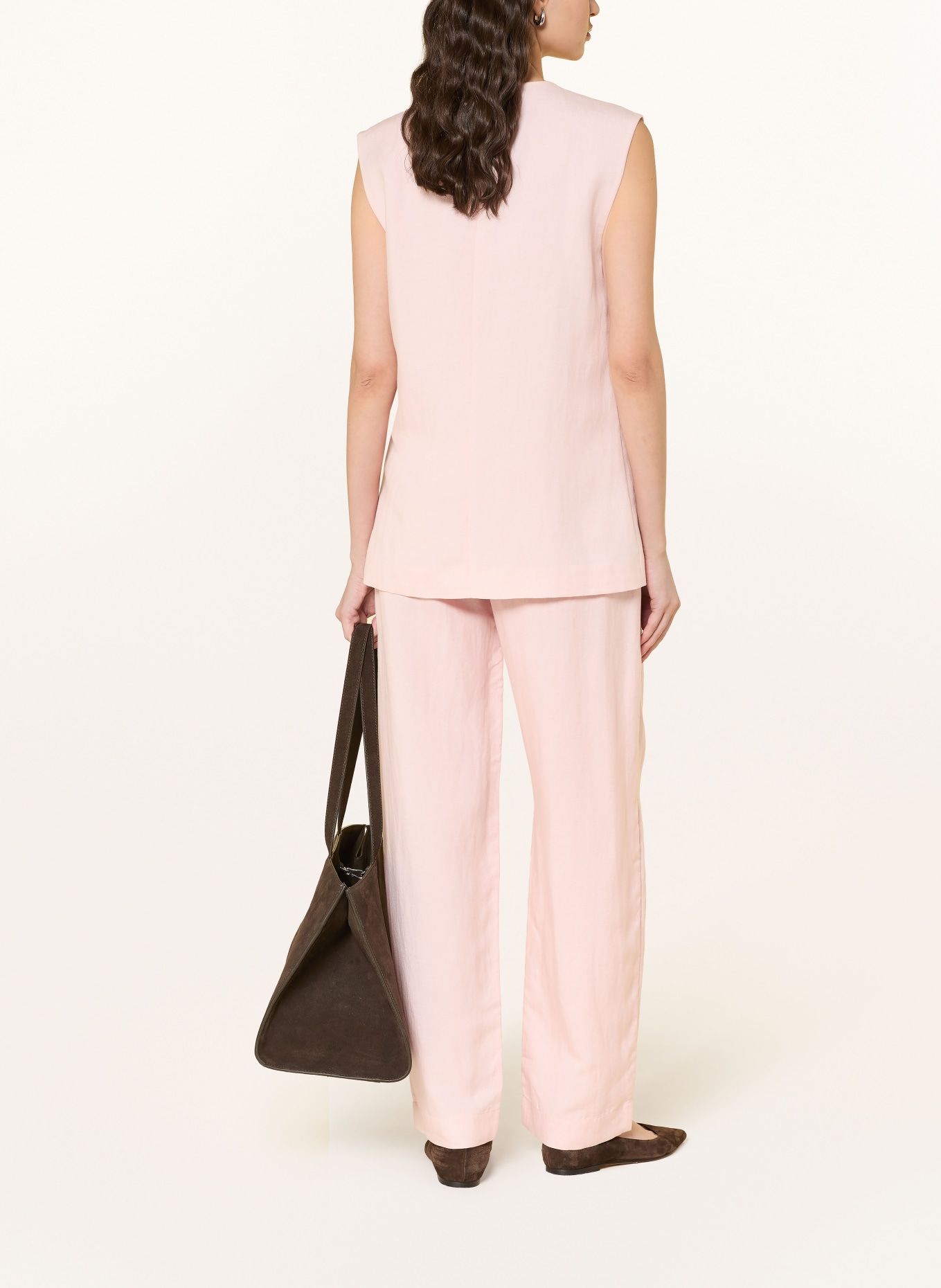 MSCH COPENHAGEN Blazer-väst MSCHFRANCISKA: ROSÉ