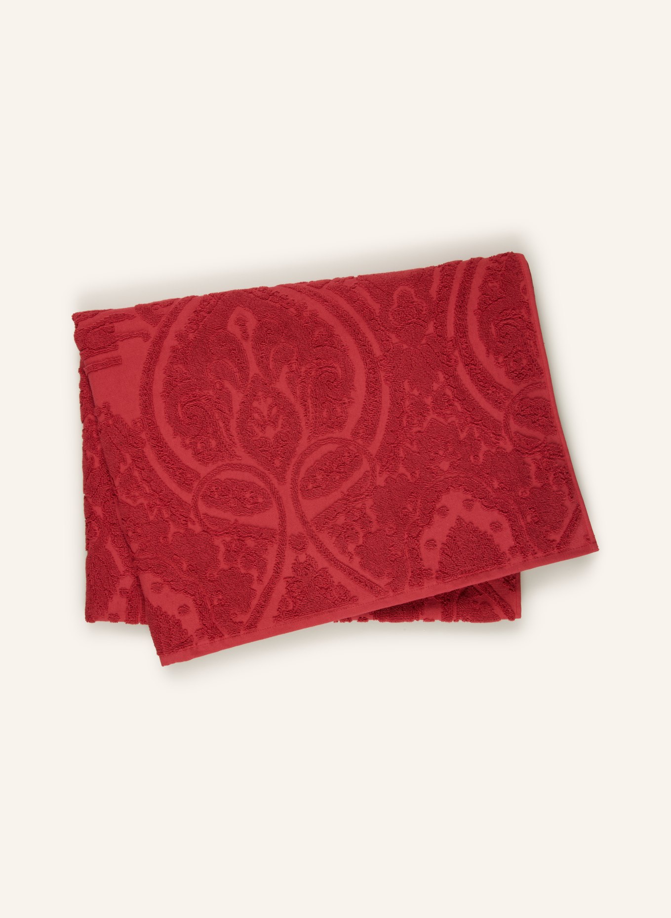 ETRO Home CAPRI Bath towel: DARK RED