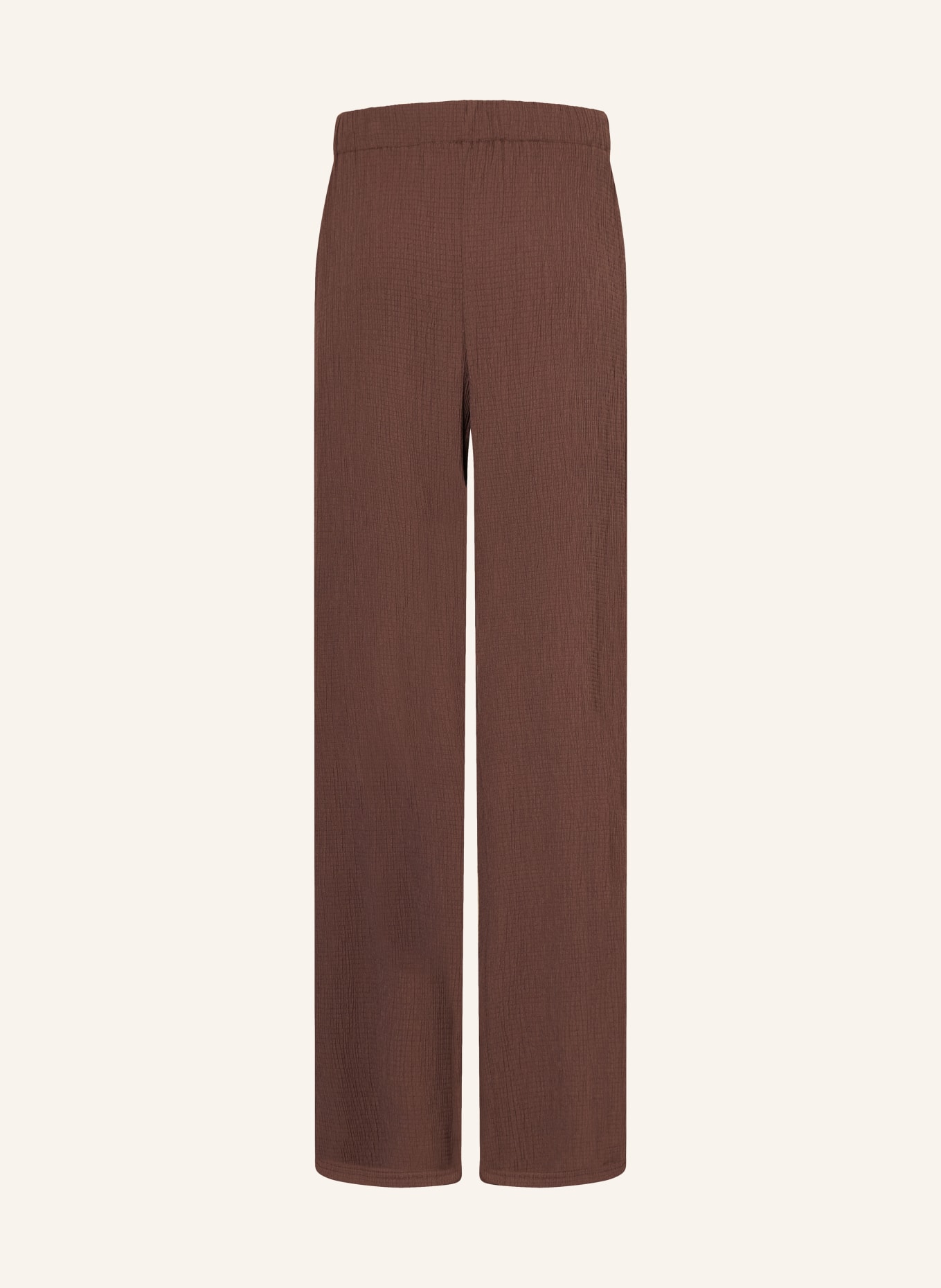 ONLY Pantalon palazzo: MARRON FONCÉ