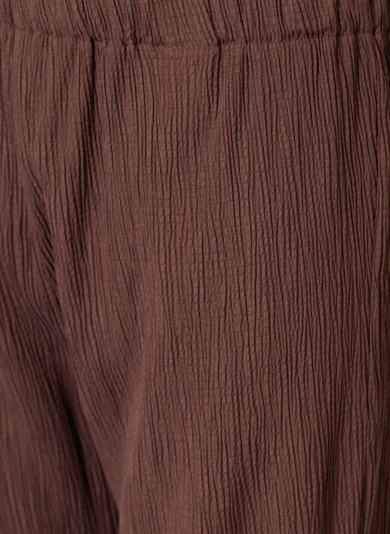 ONLY Pantalon palazzo: MARRON FONCÉ