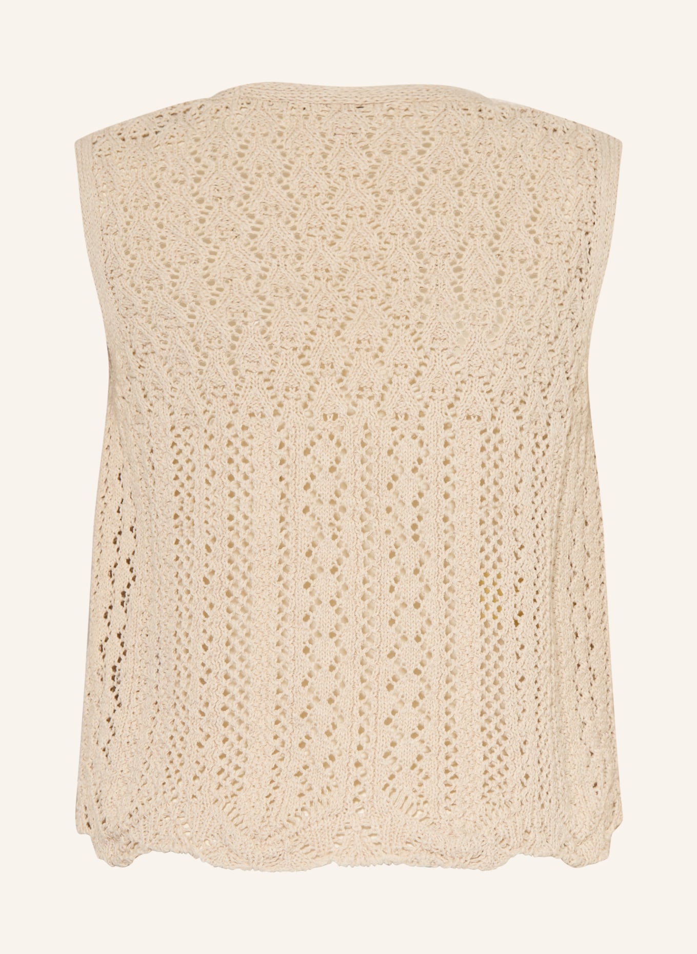ONLY Strickweste: BEIGE