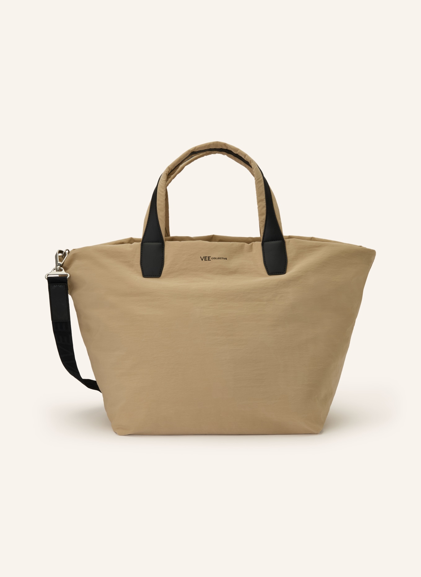 Vee Collective ESSENCE-shopper met etui: BEIGE