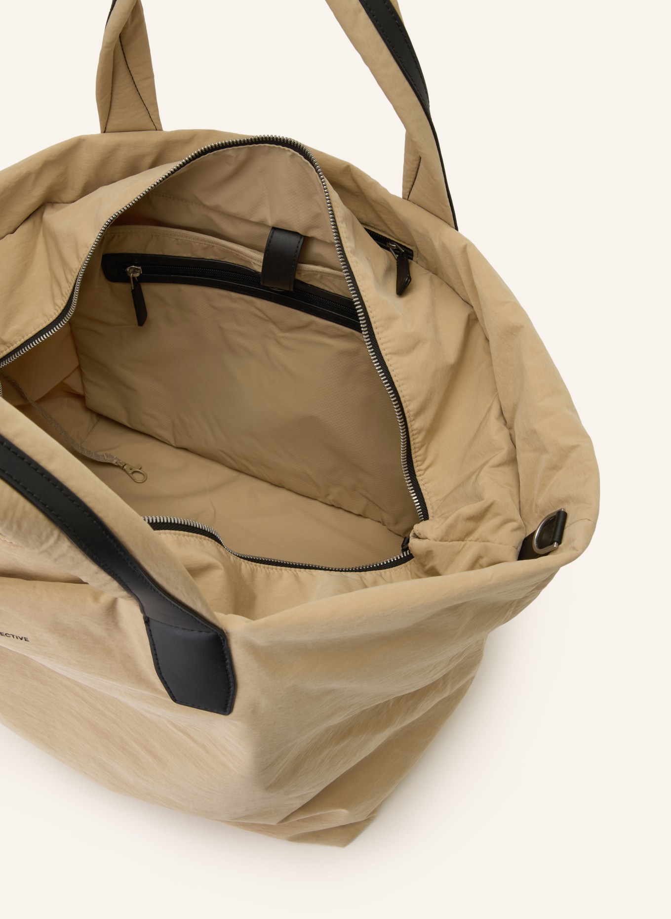 Vee Collective ESSENCE-shopper met etui: BEIGE