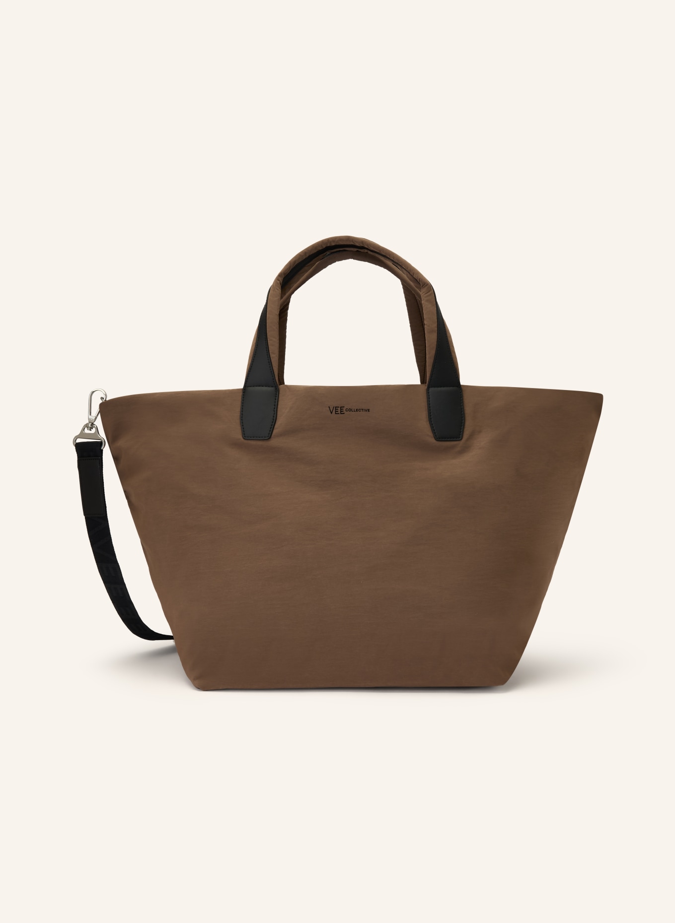 Vee Collective Shopper ESSENCE mit Pouch: BRAUN