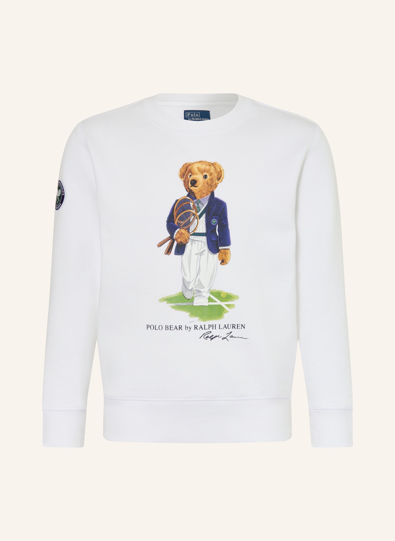 POLO RALPH LAUREN Sweat-shirt: BLANC
