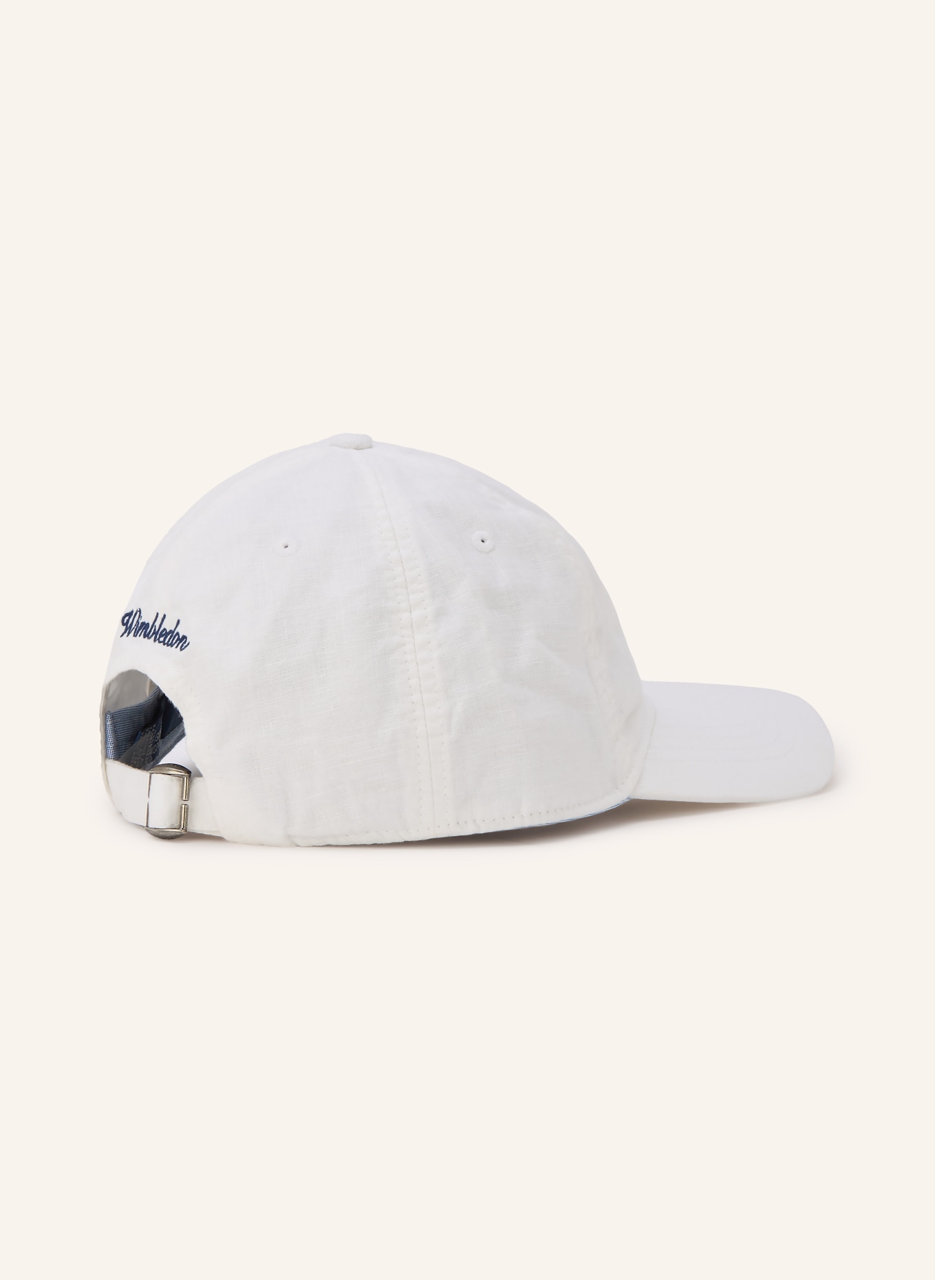 POLO RALPH LAUREN Linen cap: WHITE