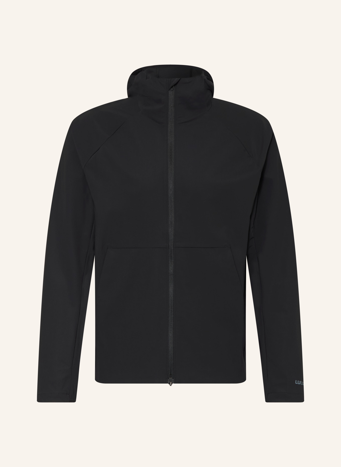 lululemon PACE BREAKER running jacket: BLACK
