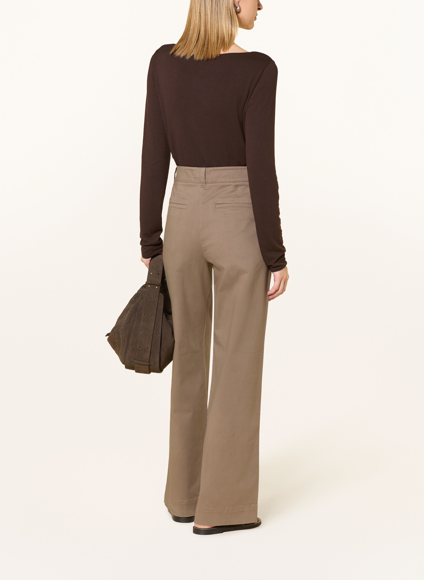 Marc O'Polo Marlenehose: TAUPE