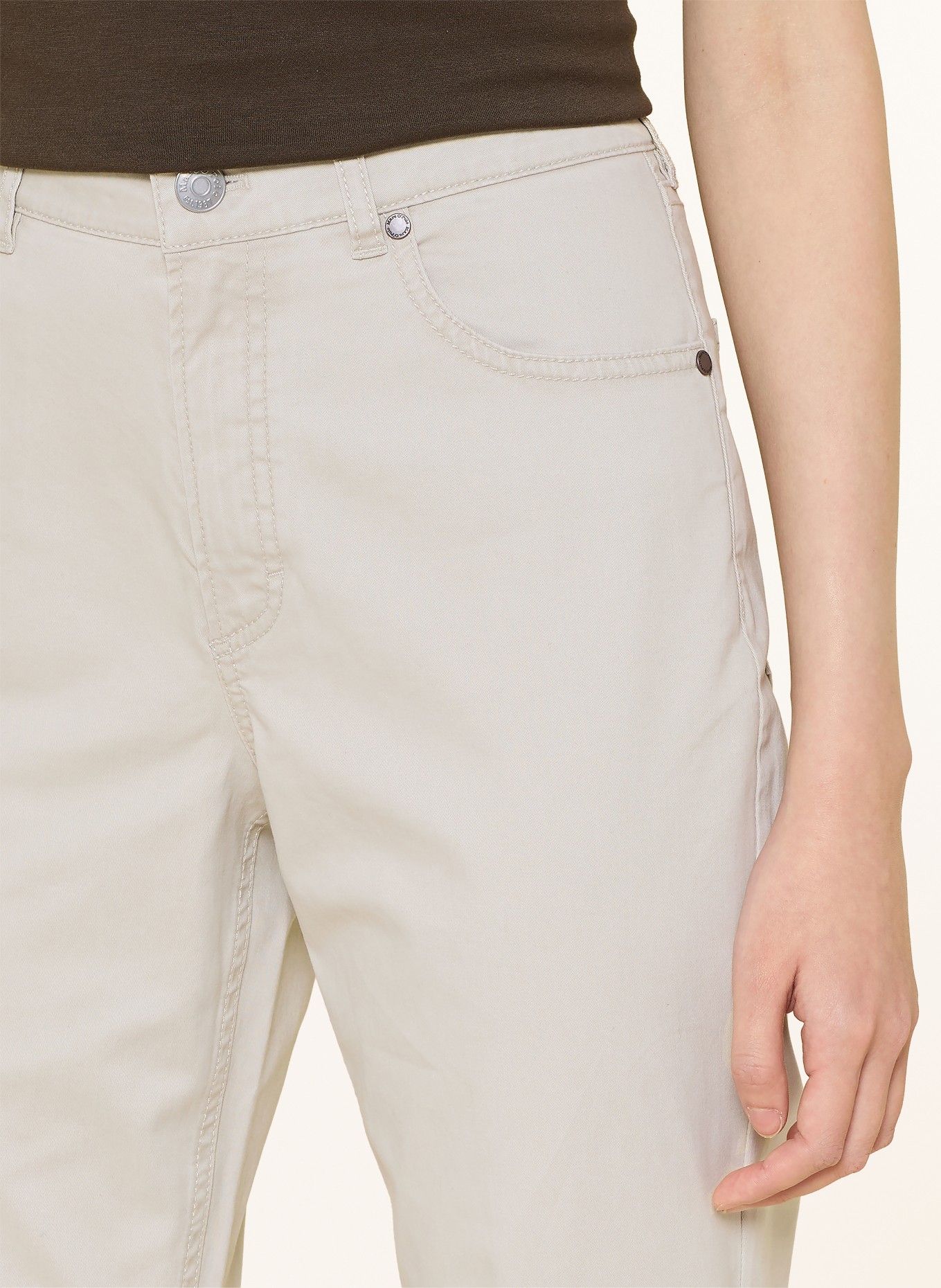 Marc O'Polo KIRUNA Bootcut trousers: CREAM