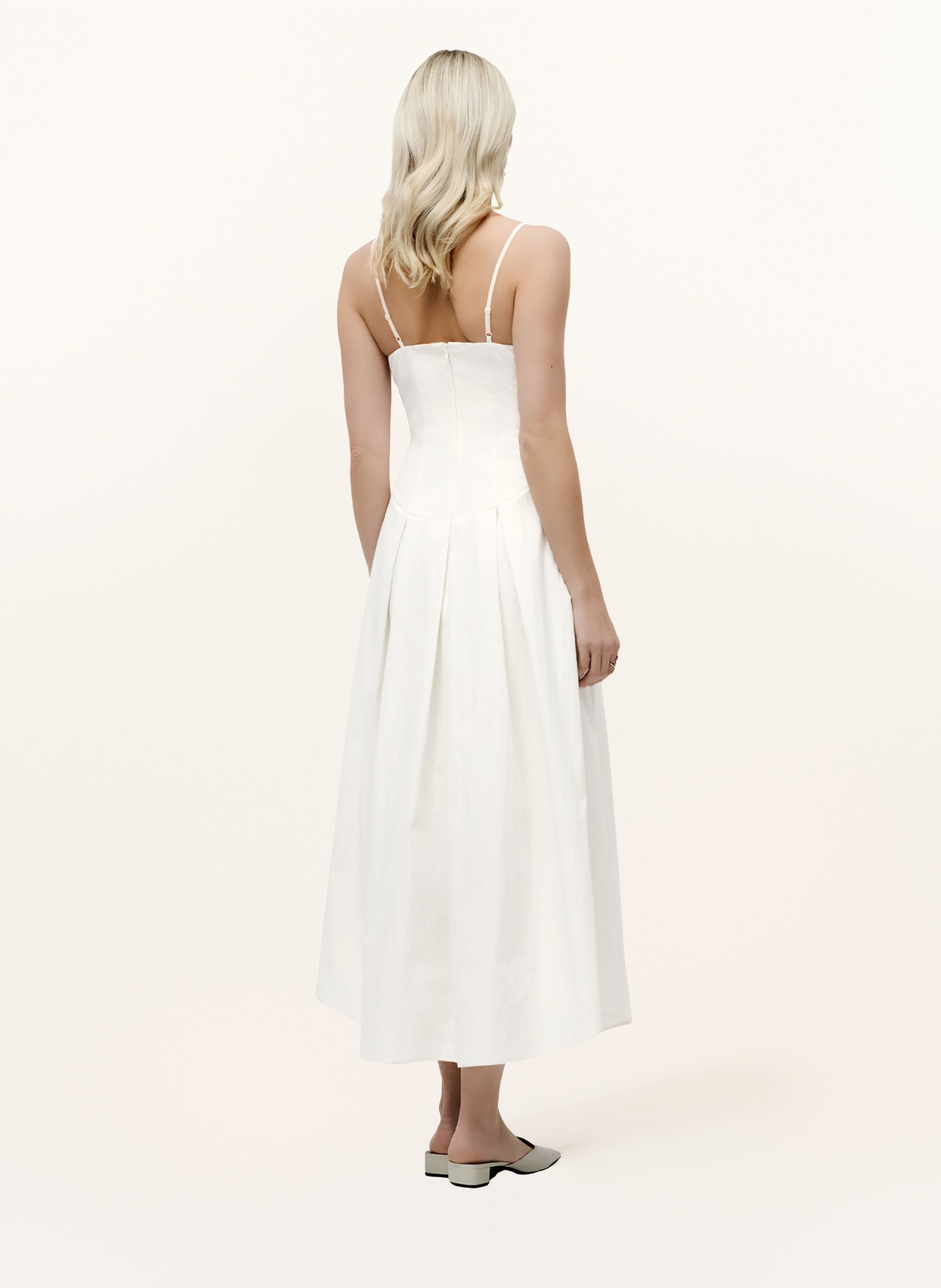 LeGer Studio JELLA dress with cut-out: ECRU