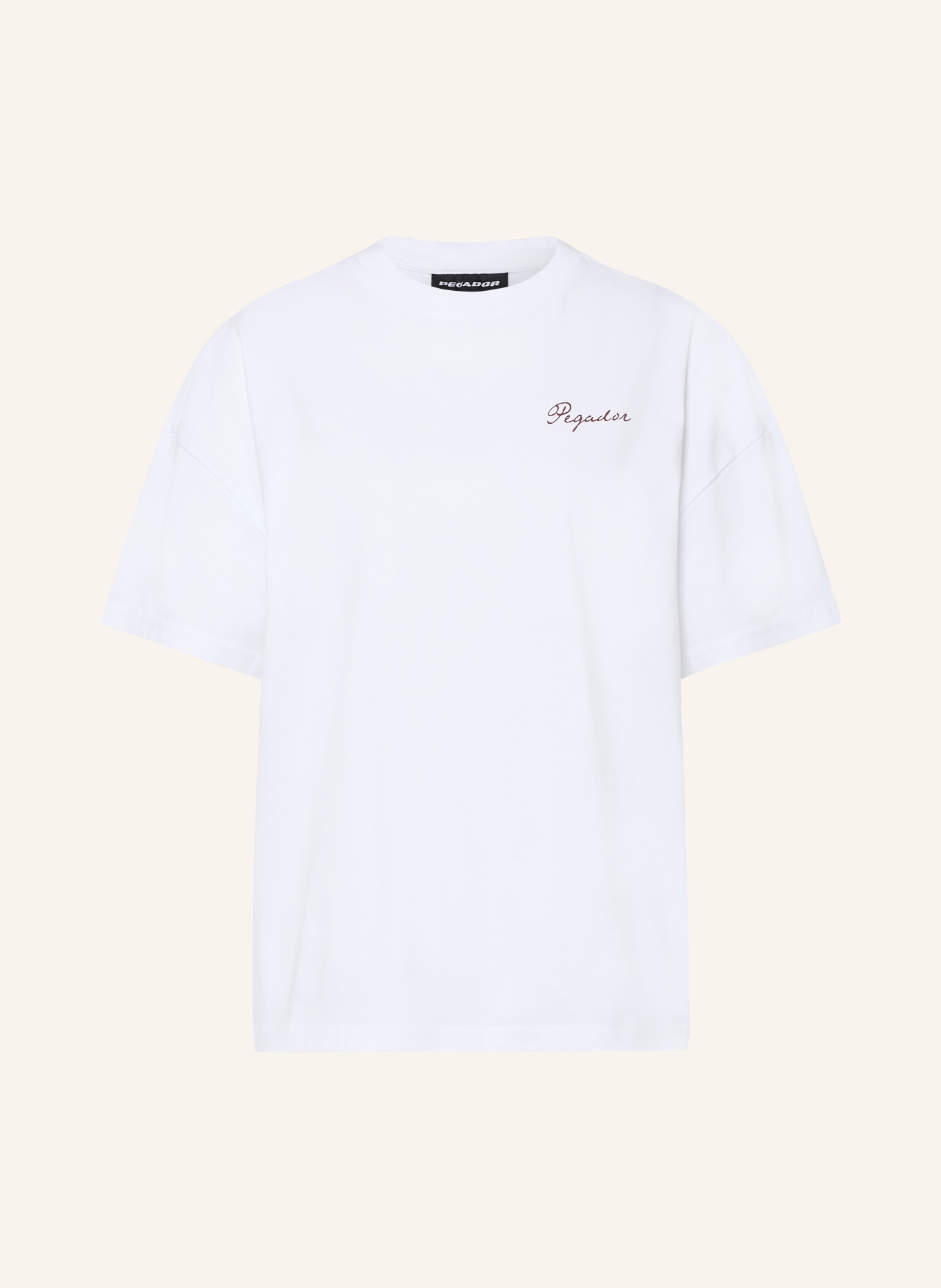 PEGADOR Oversized-Shirt LEFKARA: WEISS